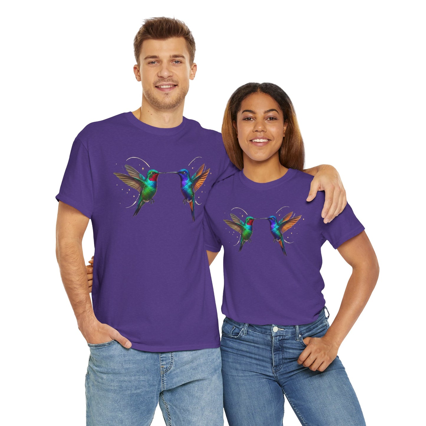 Hummingbirds T-Shirt - Unisex Heavy Cotton