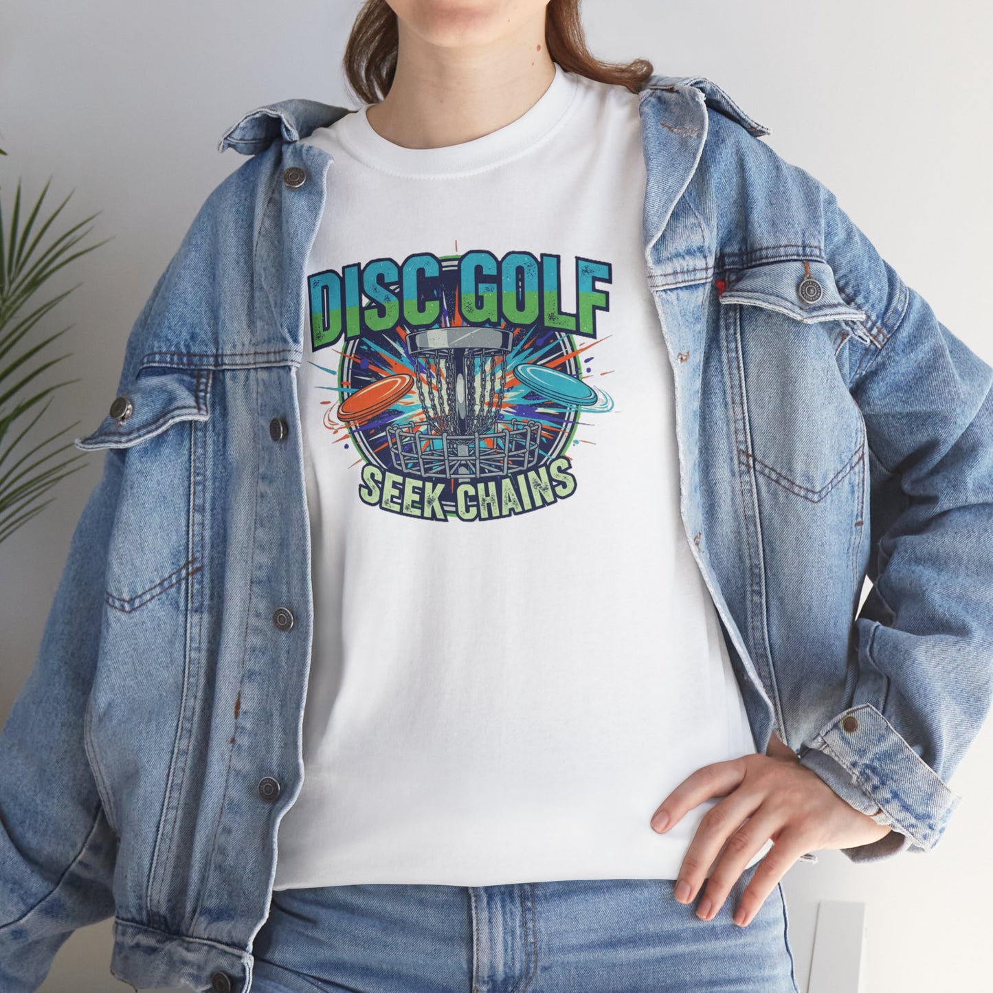 Seek Chains Disc Golf T-Shirt