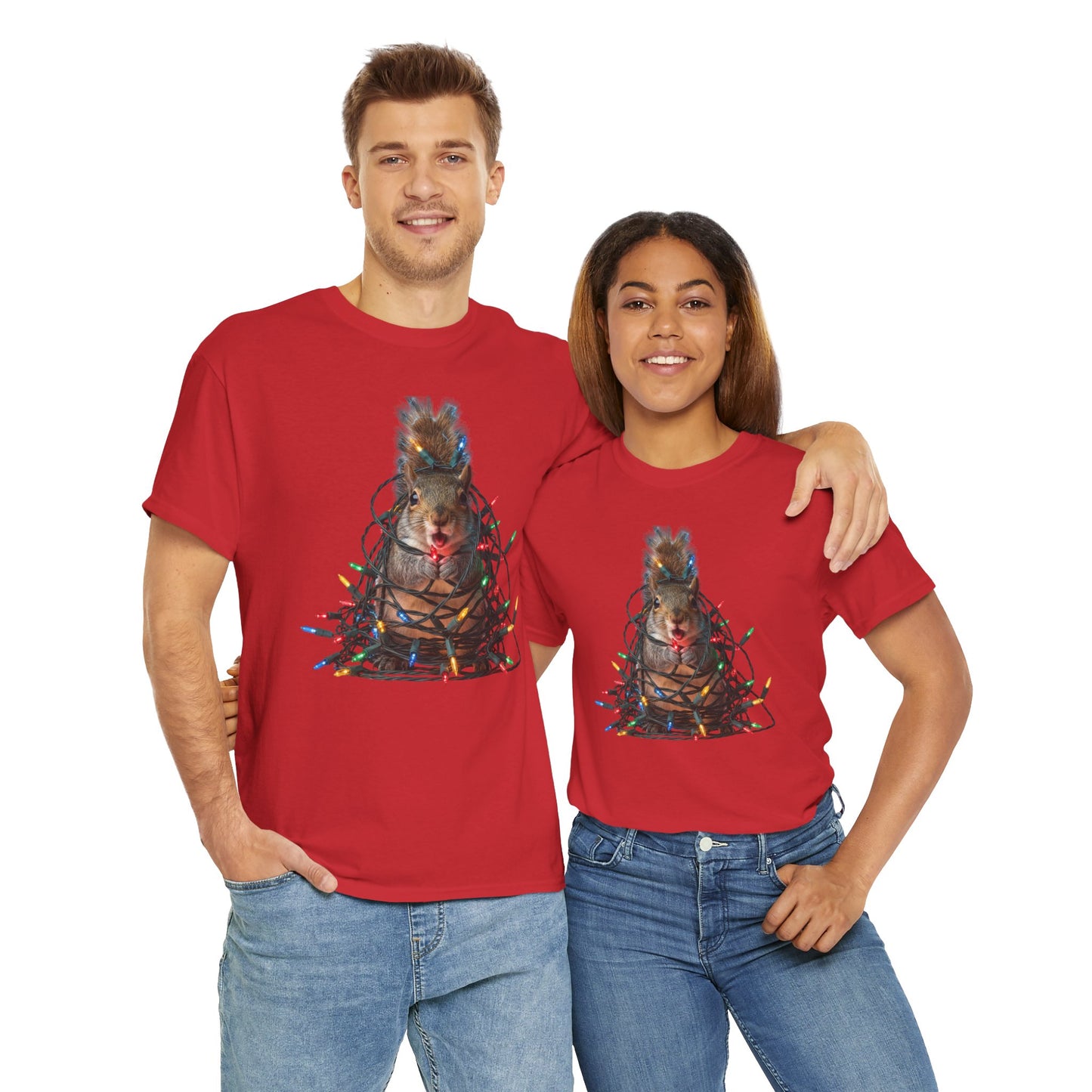 Christmas Squirrel Tee