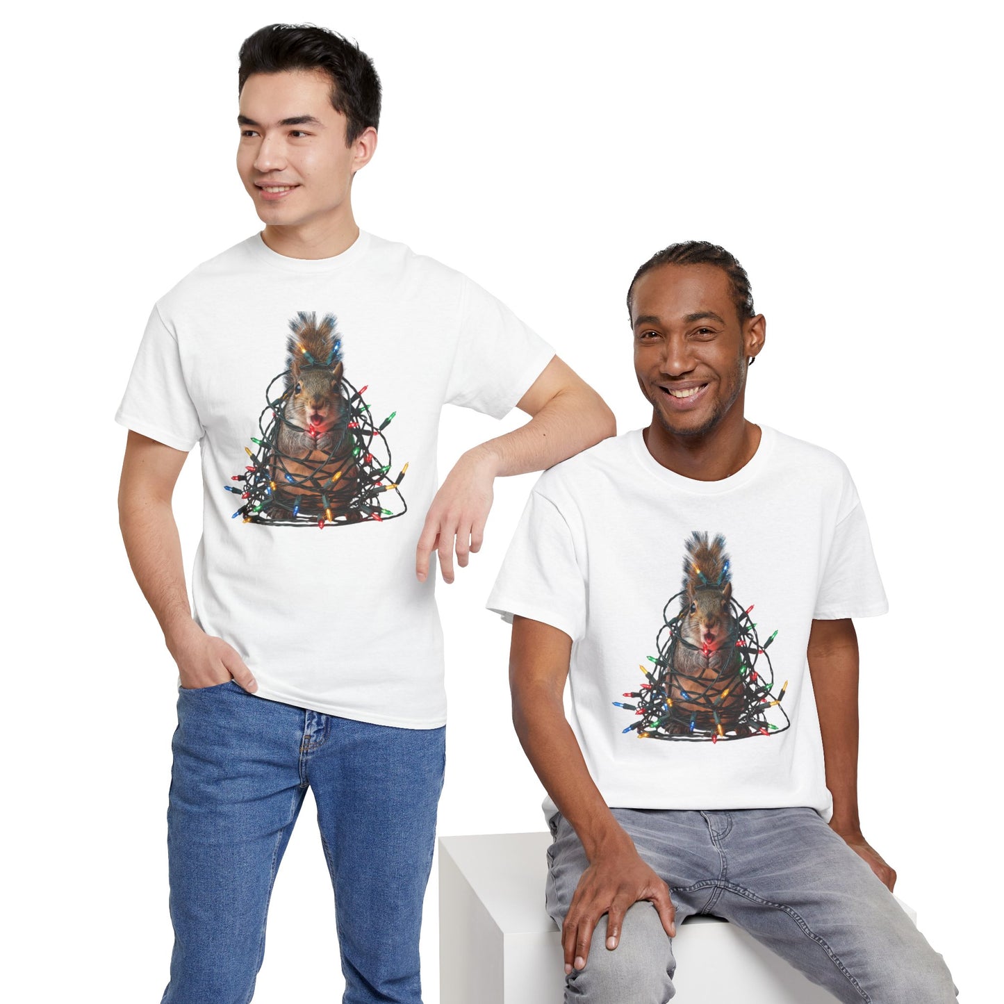 Christmas Squirrel Tee