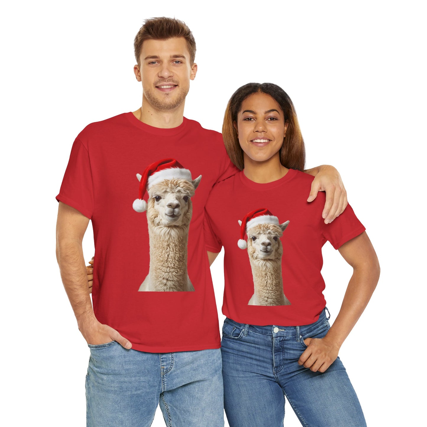 Alpaca Santa T-Shirt