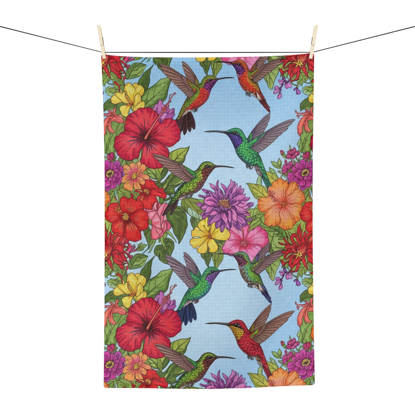 Floral Tea Towel