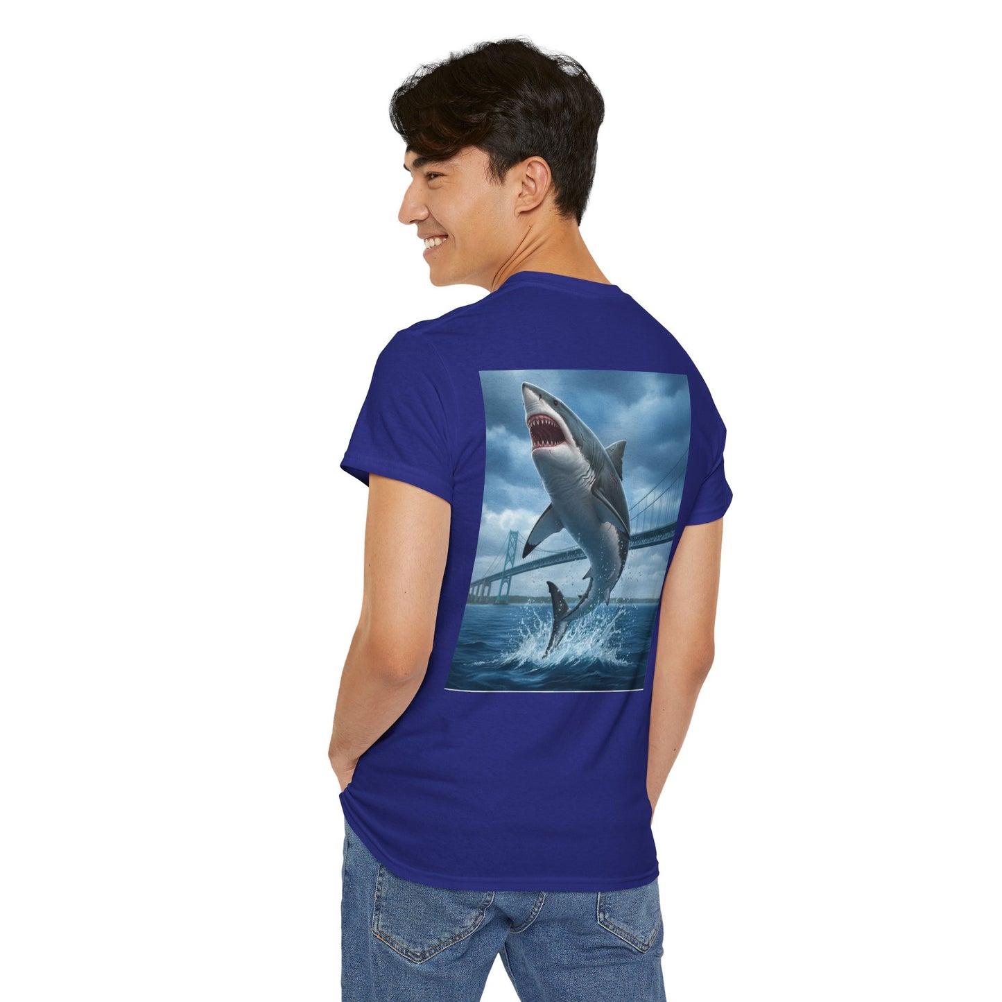 Shark Jumping T-Shirt - Unisex Tee