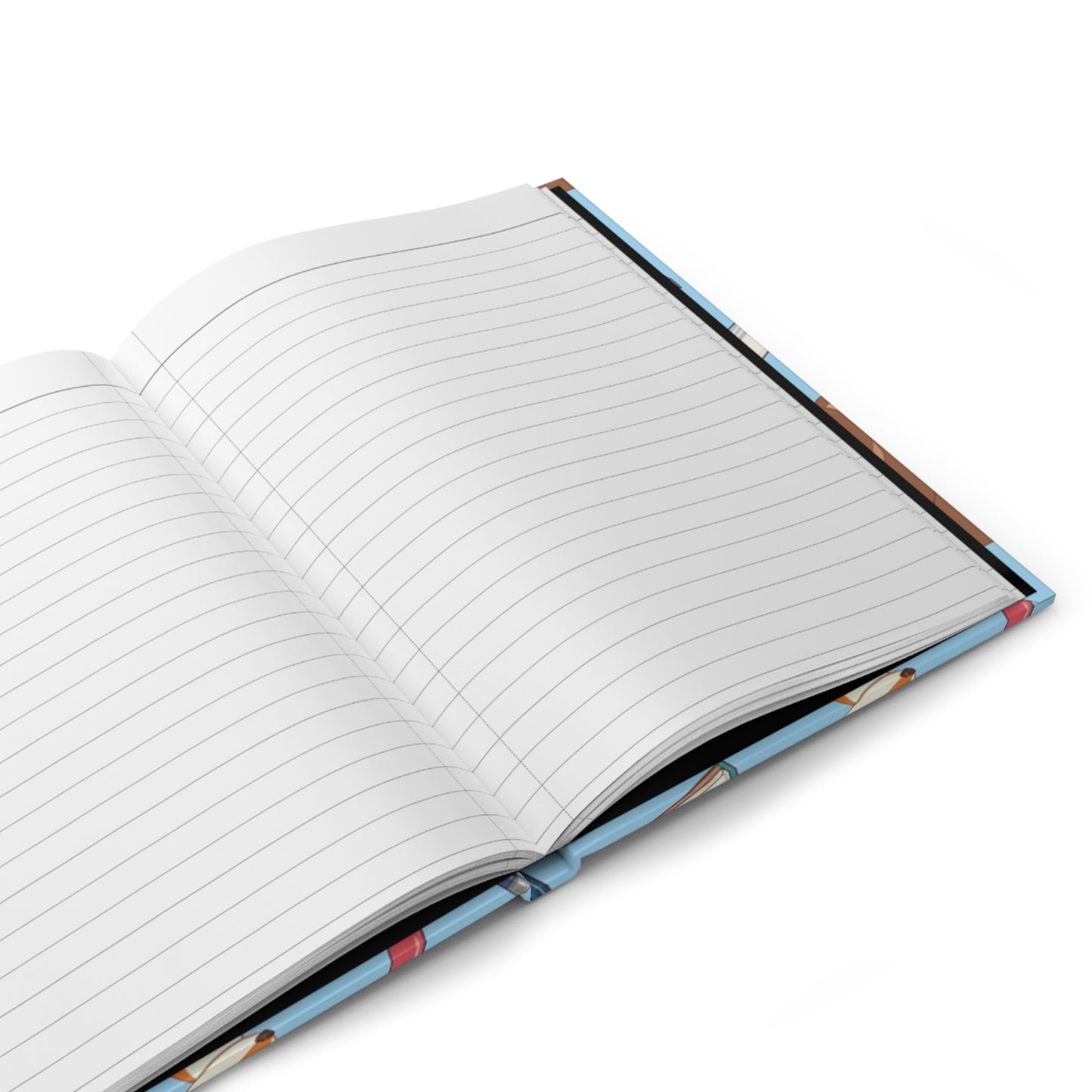 Woodland Animal Journal - Hardcover Journal Matte with Fox, Bear, and Owl Designs