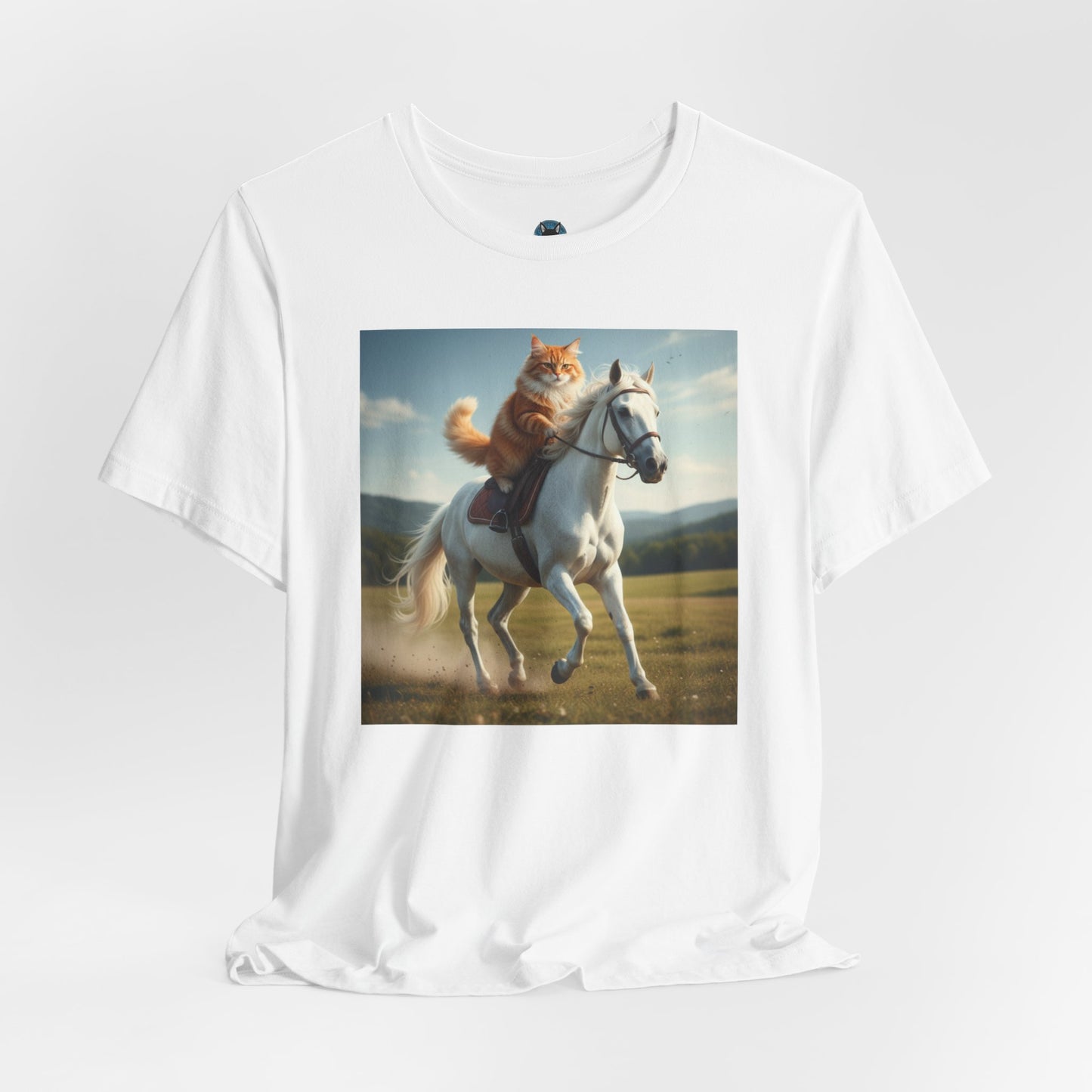 Cat Riding Horse T-Shirt