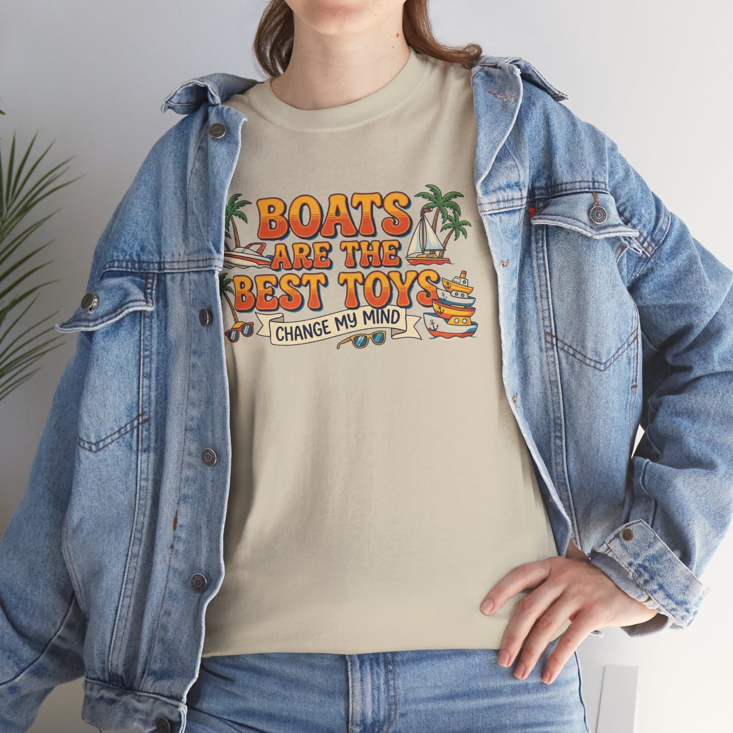 Boats Are The Best Toys Shirt - Funny Captain Gift - Summer Lake Life Tee - Nautical Boating Apparel - Vacation Top Nautical
