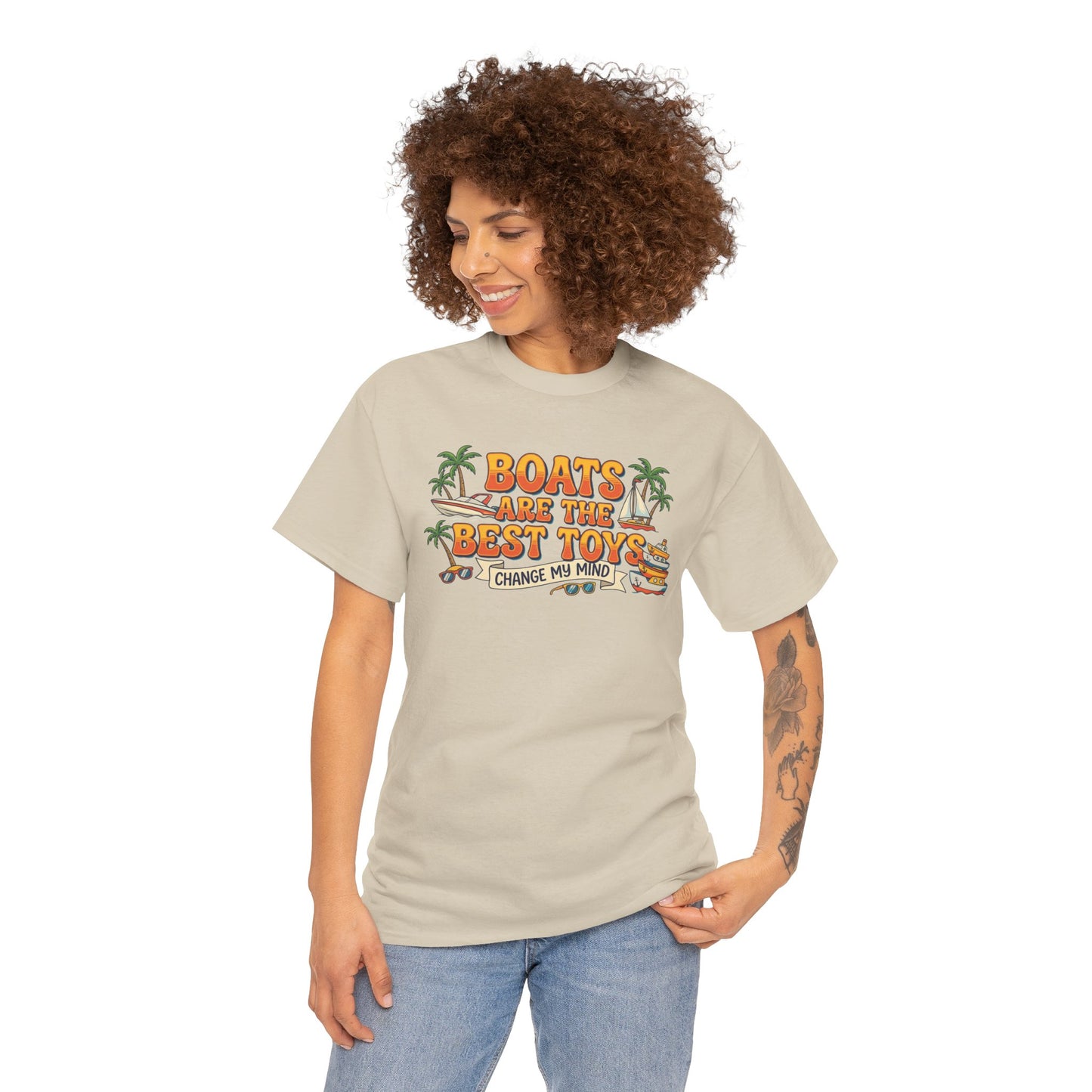 Boats Are The Best Toys Shirt - Funny Captain Gift - Summer Lake Life Tee - Nautical Boating Apparel - Vacation Top Nautical