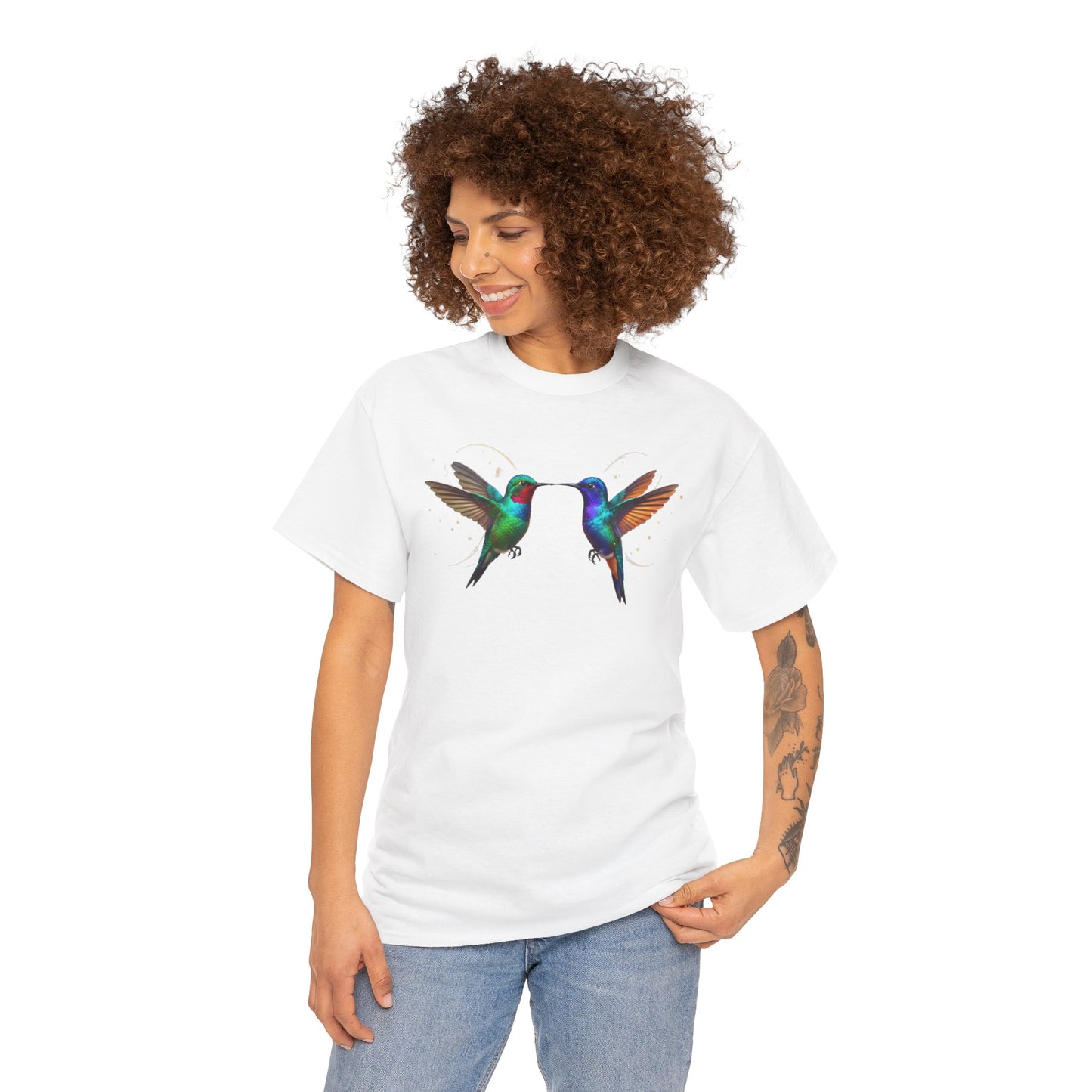 Hummingbirds T-Shirt - Unisex Heavy Cotton