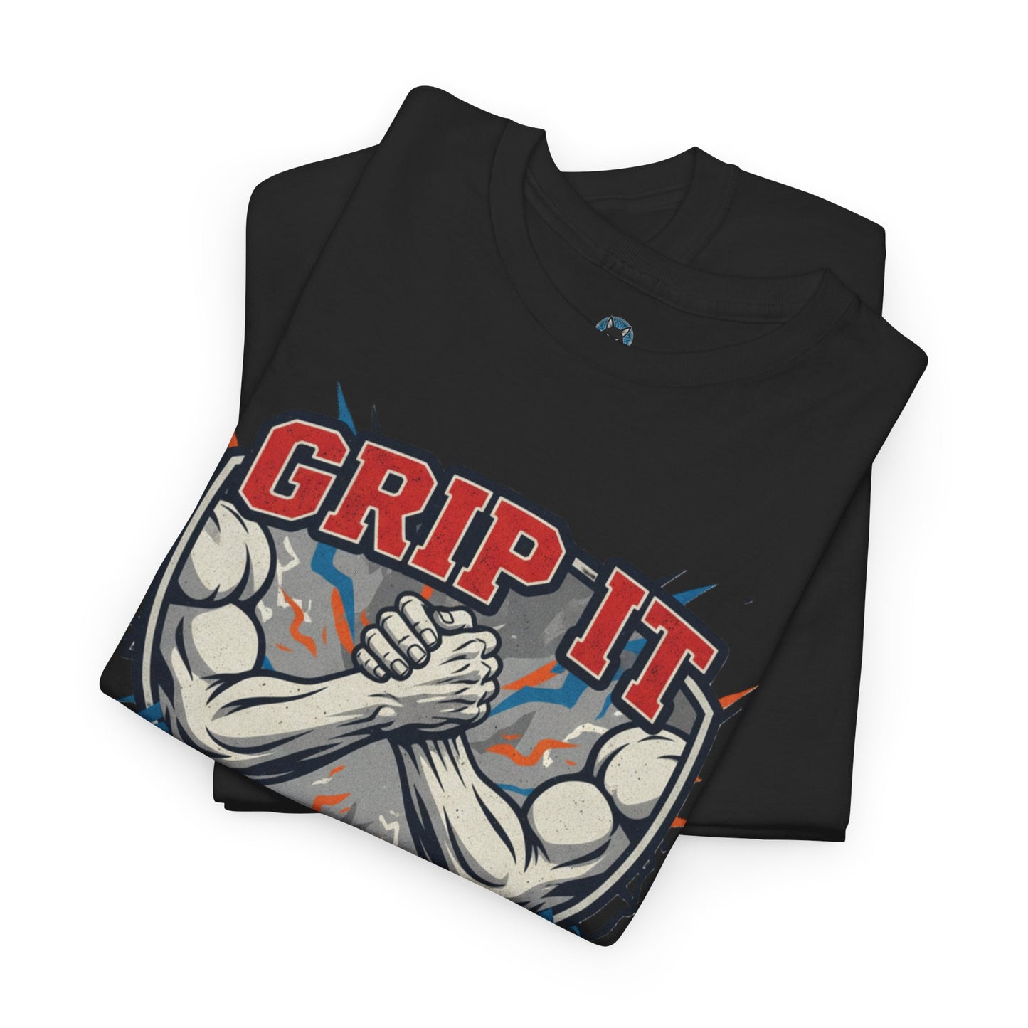 Arm Wrestling  - Grip It and Rip It Unisex Heavy Cotton T-Shirt