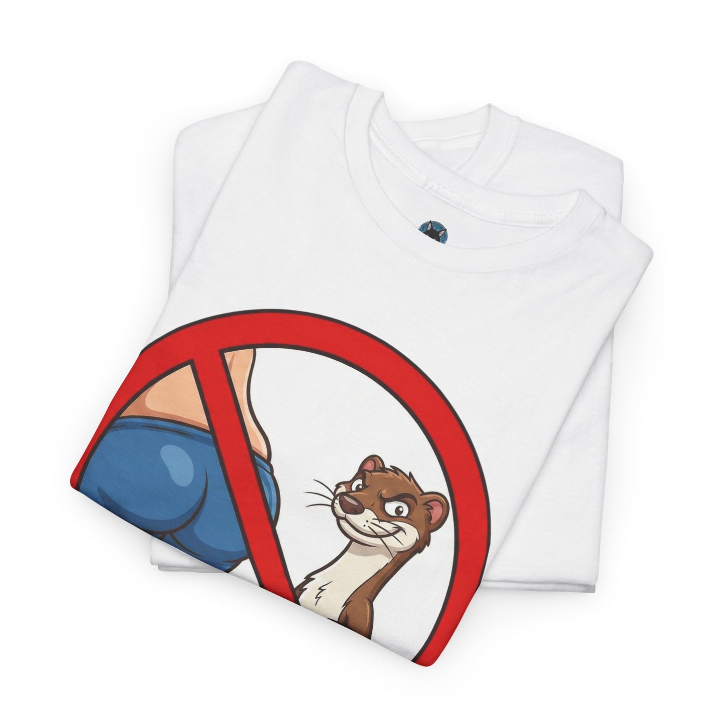 No Butt Weasels Shirt - Sarcastic Animal Graphic Tee - Funny Weird Graphic Tee - Niche Meme Shirt - Bizarre Animal Art Gag Shiret