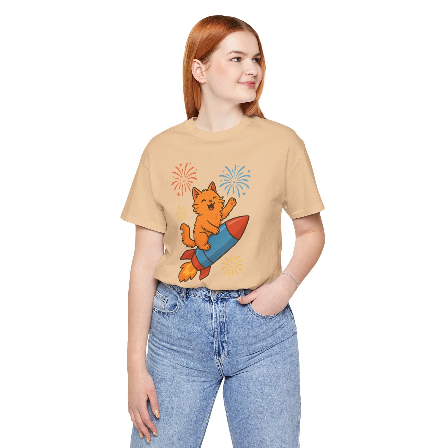 Cat Rocket T-shirt
