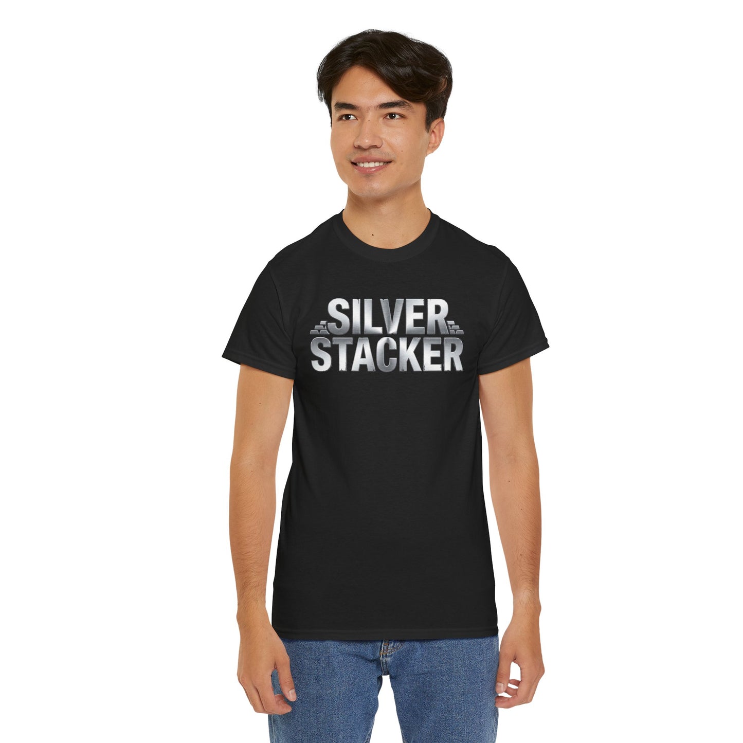 Silver Stacker Shirt -  Precious Metal Collector Gift -  Bullion Investor Tee - Silverbug Apparel - Numismatist Top