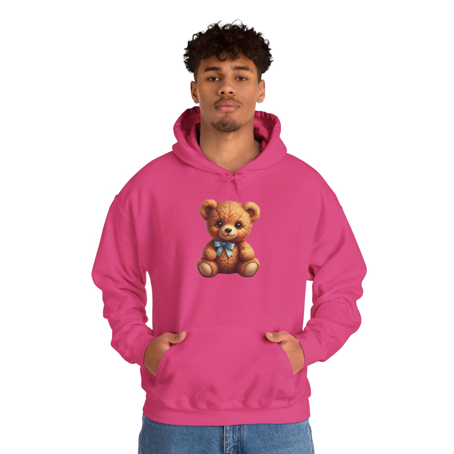 Teddy Bear Hoodie Sweatshirt - Cozy Unisex Heavy Blend™
