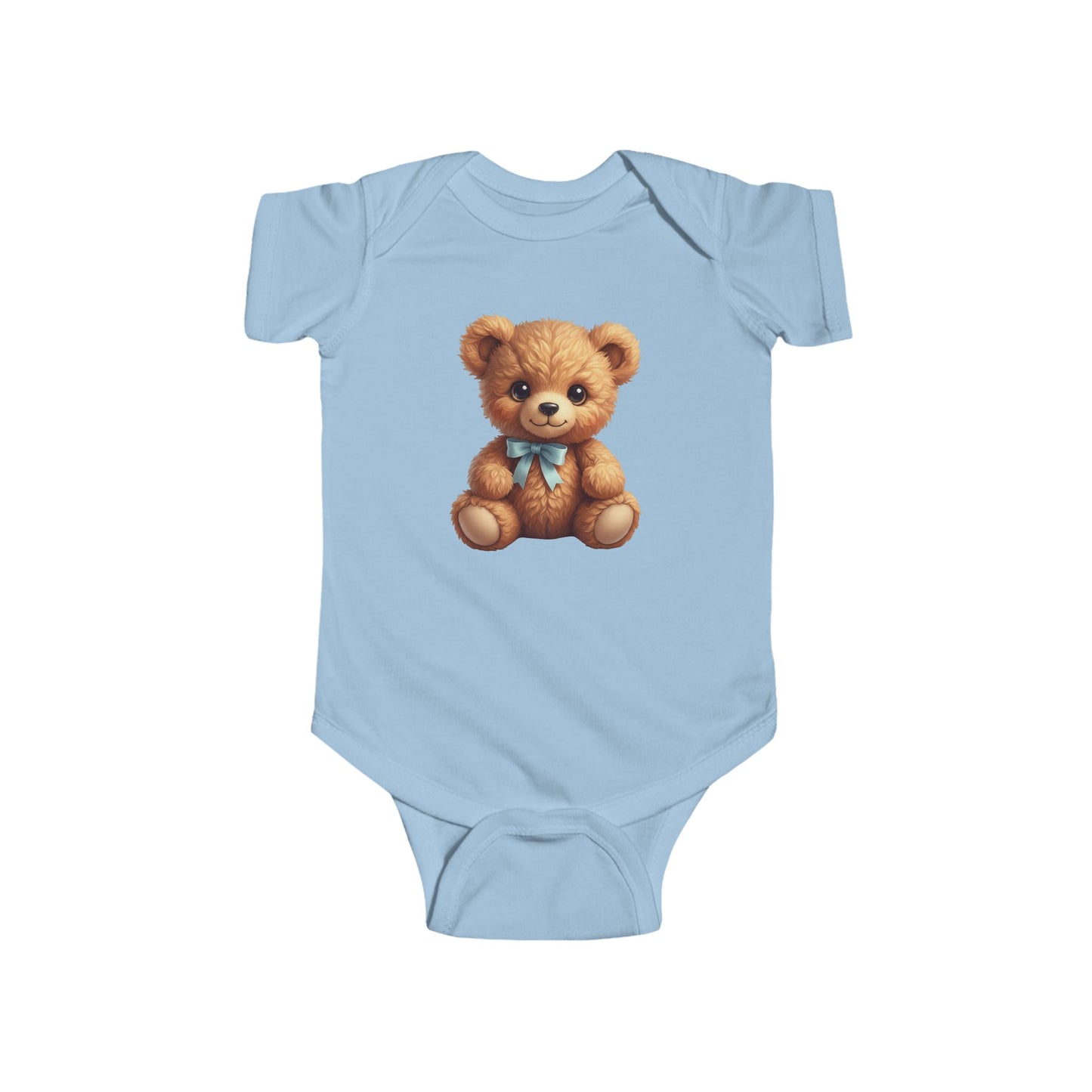 Infant Bodysuit - Cuddly Teddy Bear Design