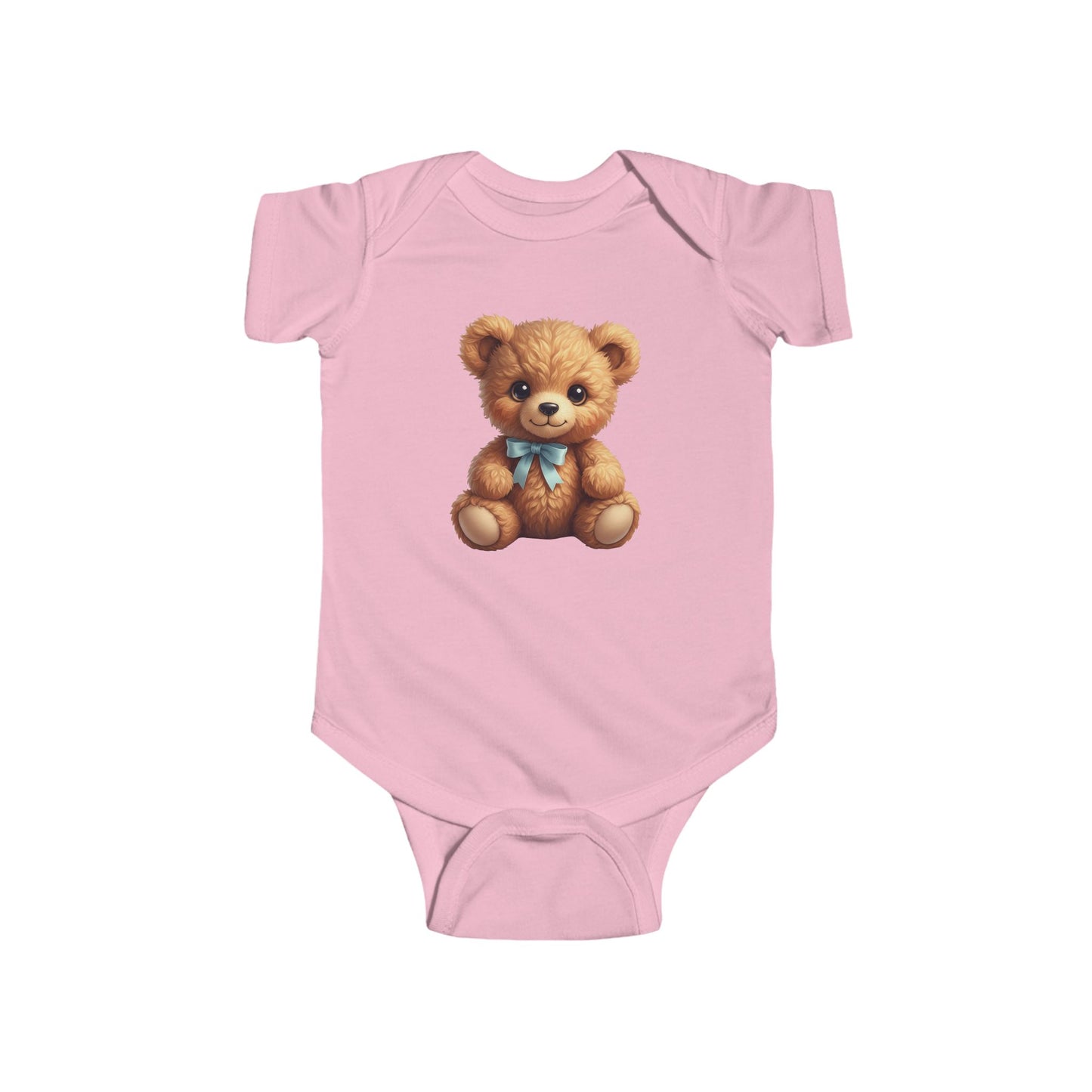 Infant Bodysuit - Cuddly Teddy Bear Design