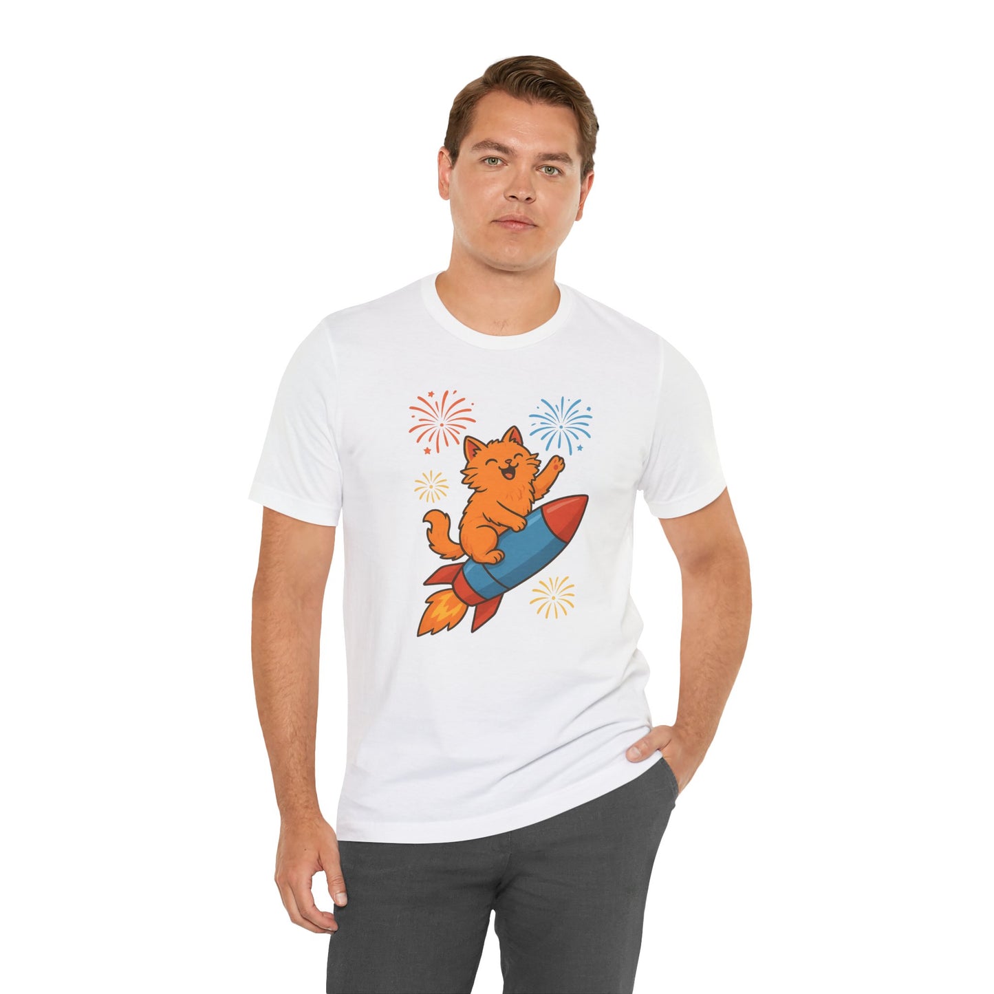 Cat Rocket T-shirt