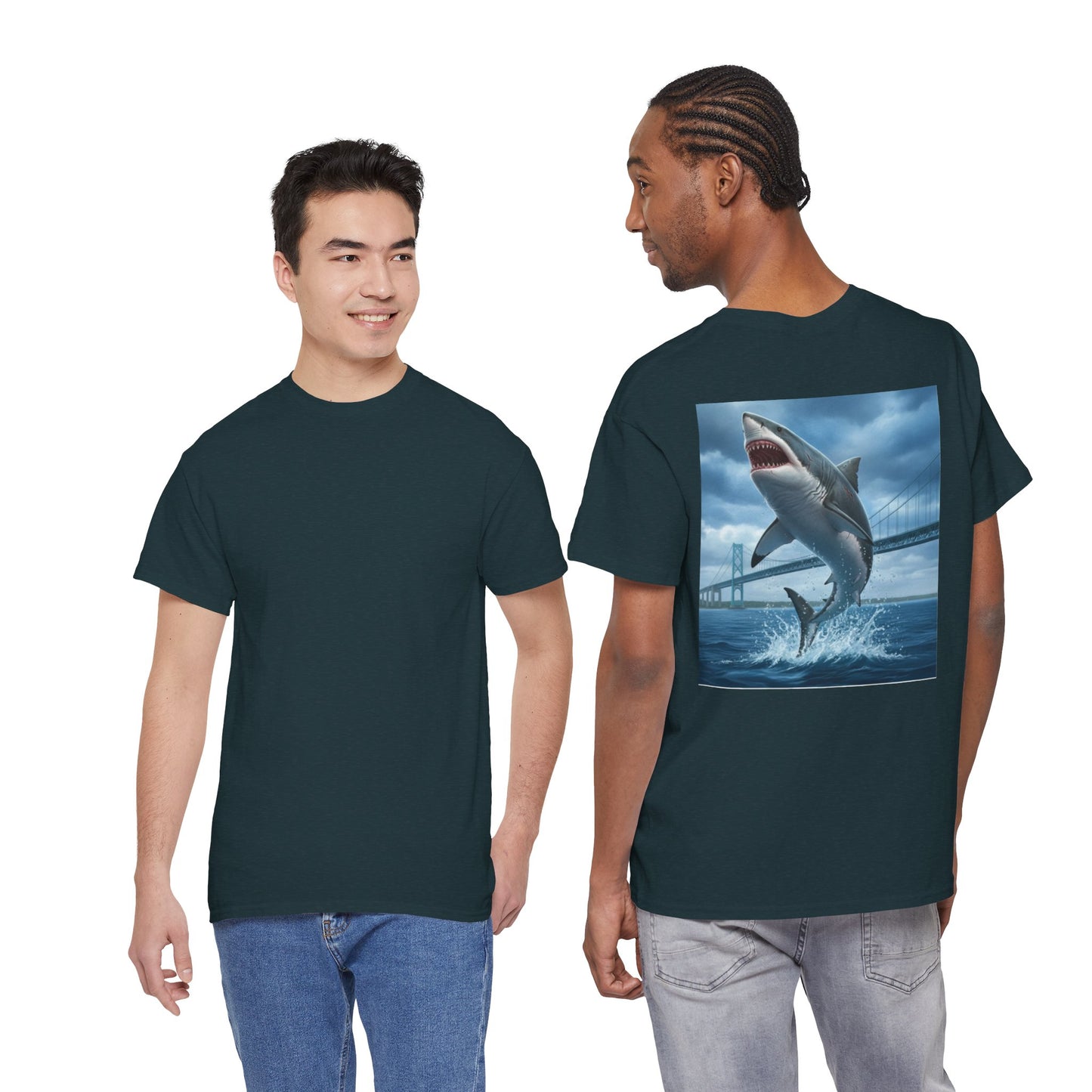 Shark Jumping T-Shirt - Unisex Tee