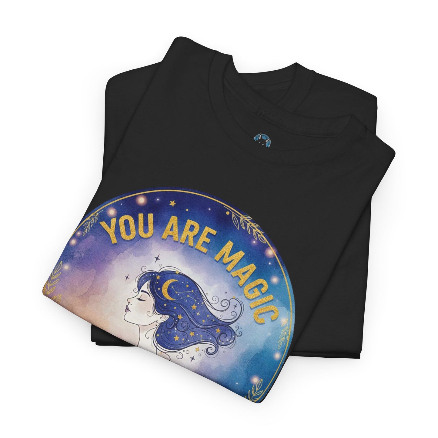 You Are Magic Astronaut Girl T-Shirt | Space Galaxy Moon Graphic Tee