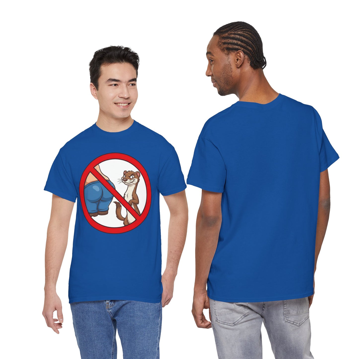 No Butt Weasels Shirt - Sarcastic Animal Graphic Tee - Funny Weird Graphic Tee - Niche Meme Shirt - Bizarre Animal Art Gag Shiret