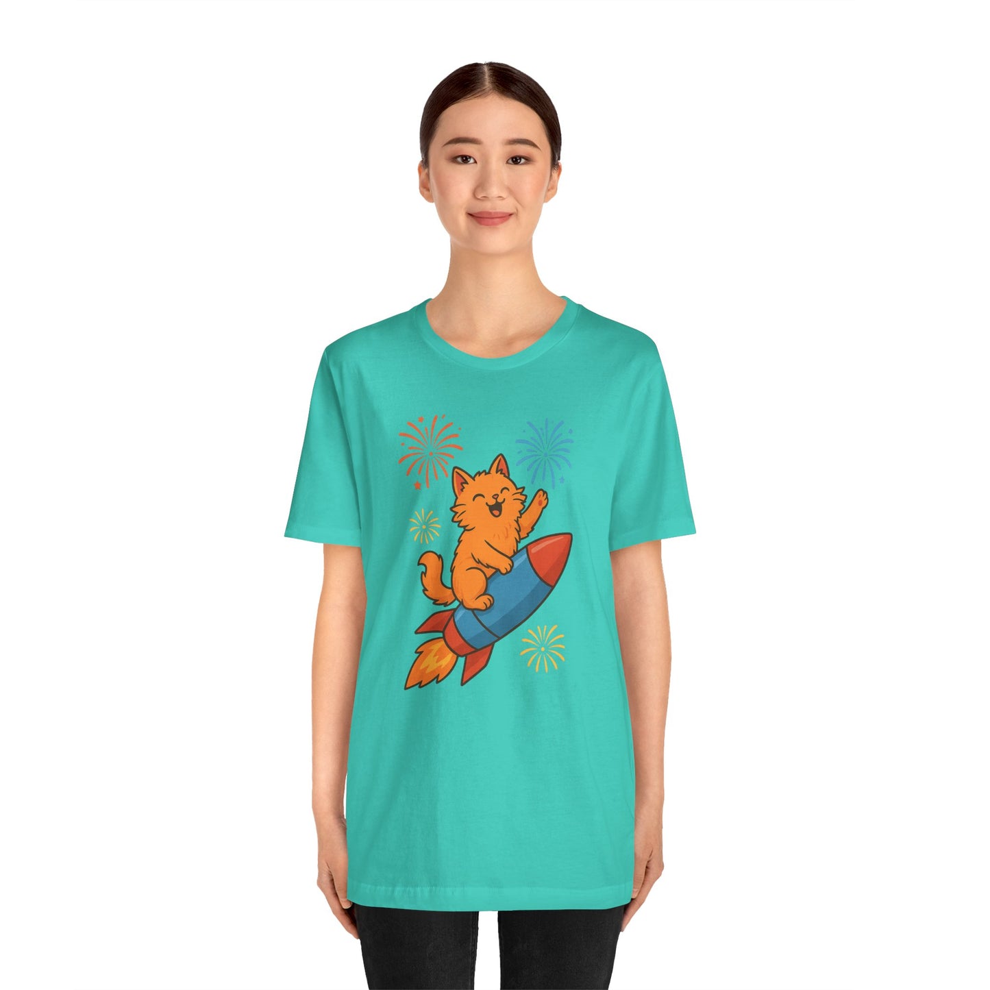 Cat Rocket T-shirt