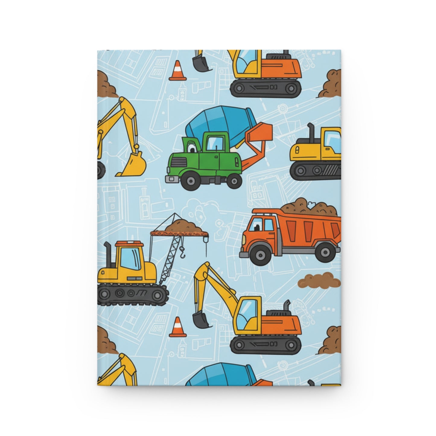 Construction Journal - Hardcover Journal Matte