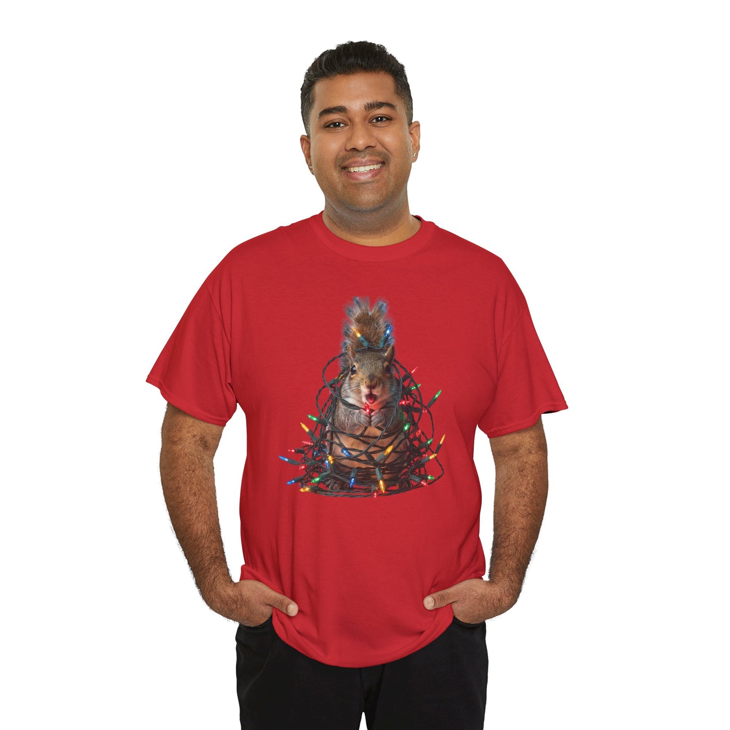 Christmas Squirrel Tee