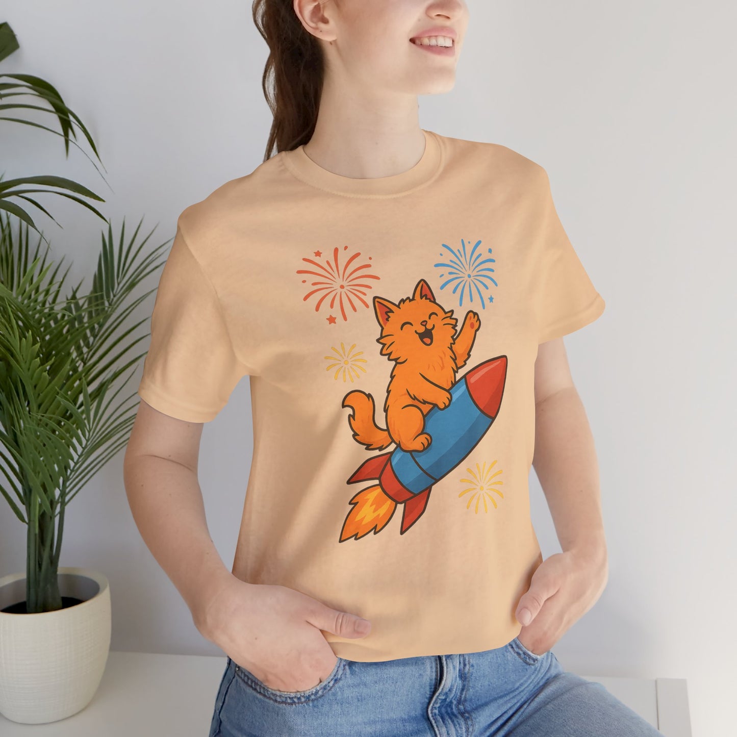 Cat Rocket T-shirt