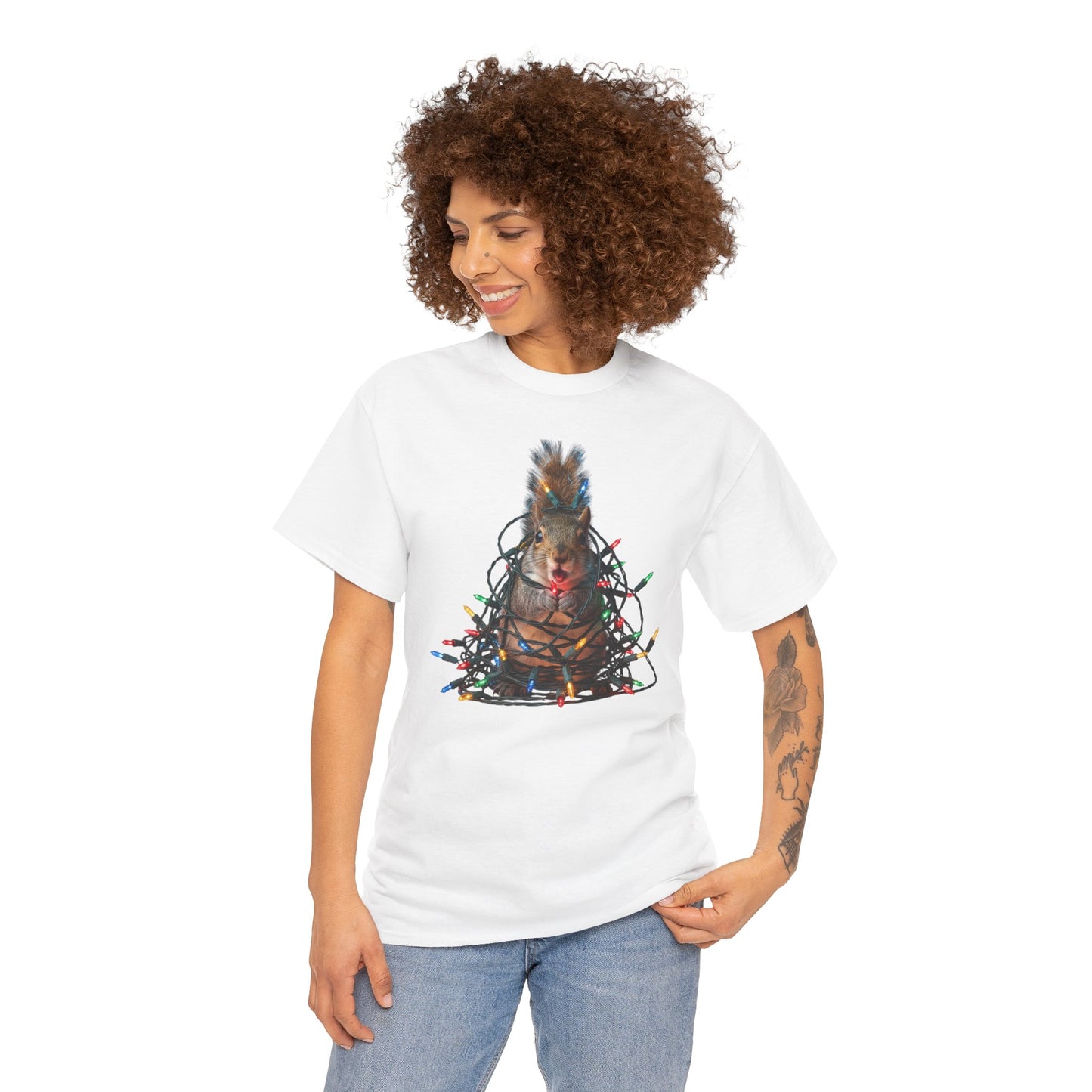 Christmas Squirrel Tee