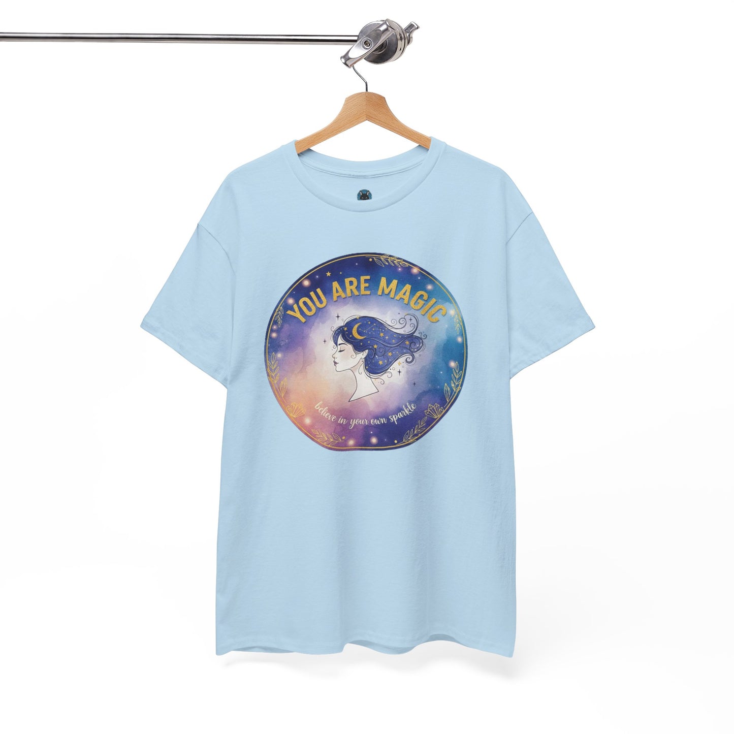 You Are Magic Astronaut Girl T-Shirt | Space Galaxy Moon Graphic Tee