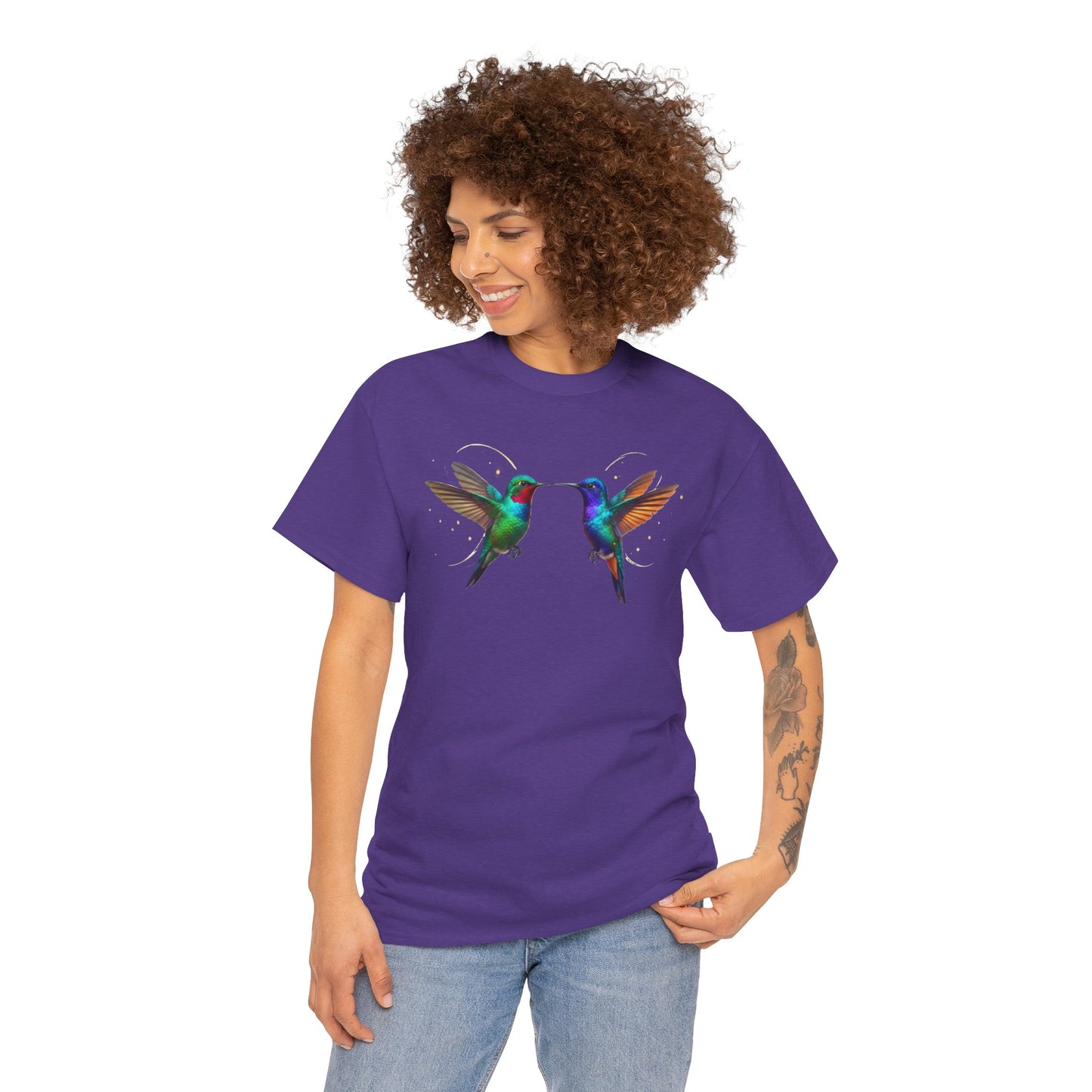 Hummingbirds T-Shirt - Unisex Heavy Cotton