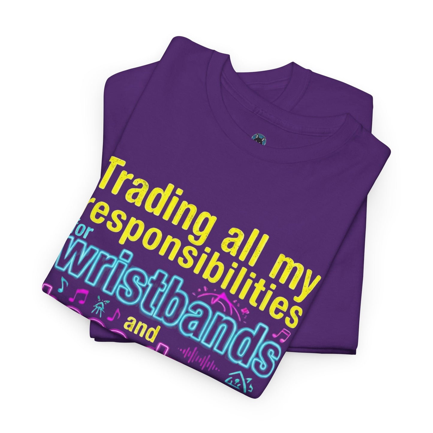 Reality Is Overrated graphic T-Shirt - Funny EDM Rave Shirt- Bass Head - Festival Gear- Dubstep Lover Gift - Neon Concert Party Tee