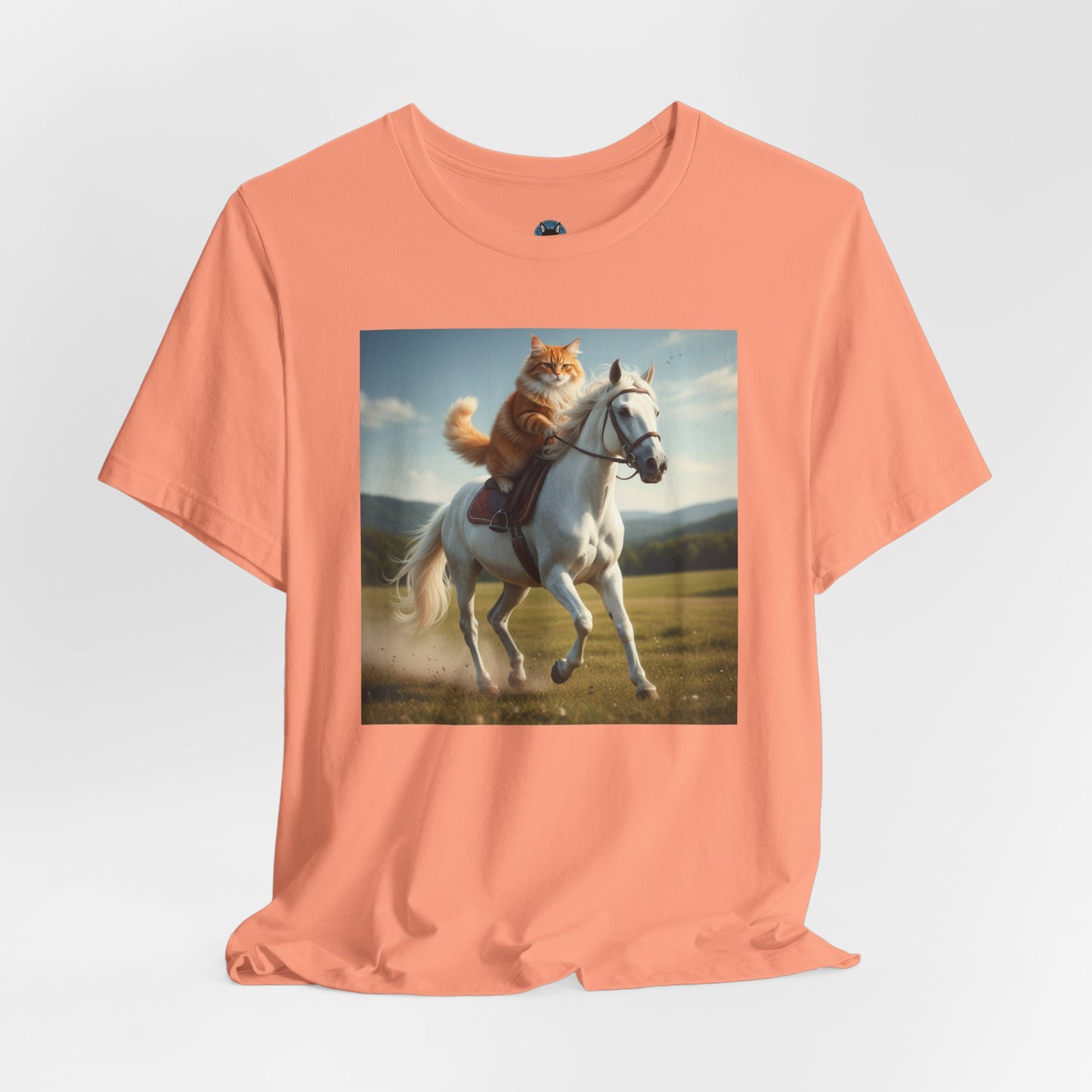 Cat Riding Horse T-Shirt