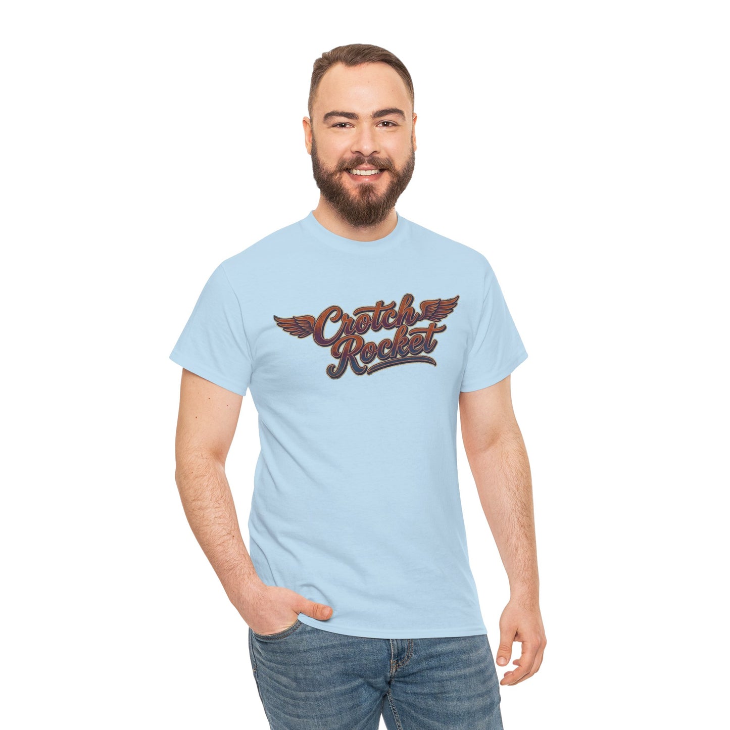 Crotch Rocket Shirt, Retro Motorcycle Tee, Funny Biker Gift, Sport Bike Apparel, Vintage Racing Top