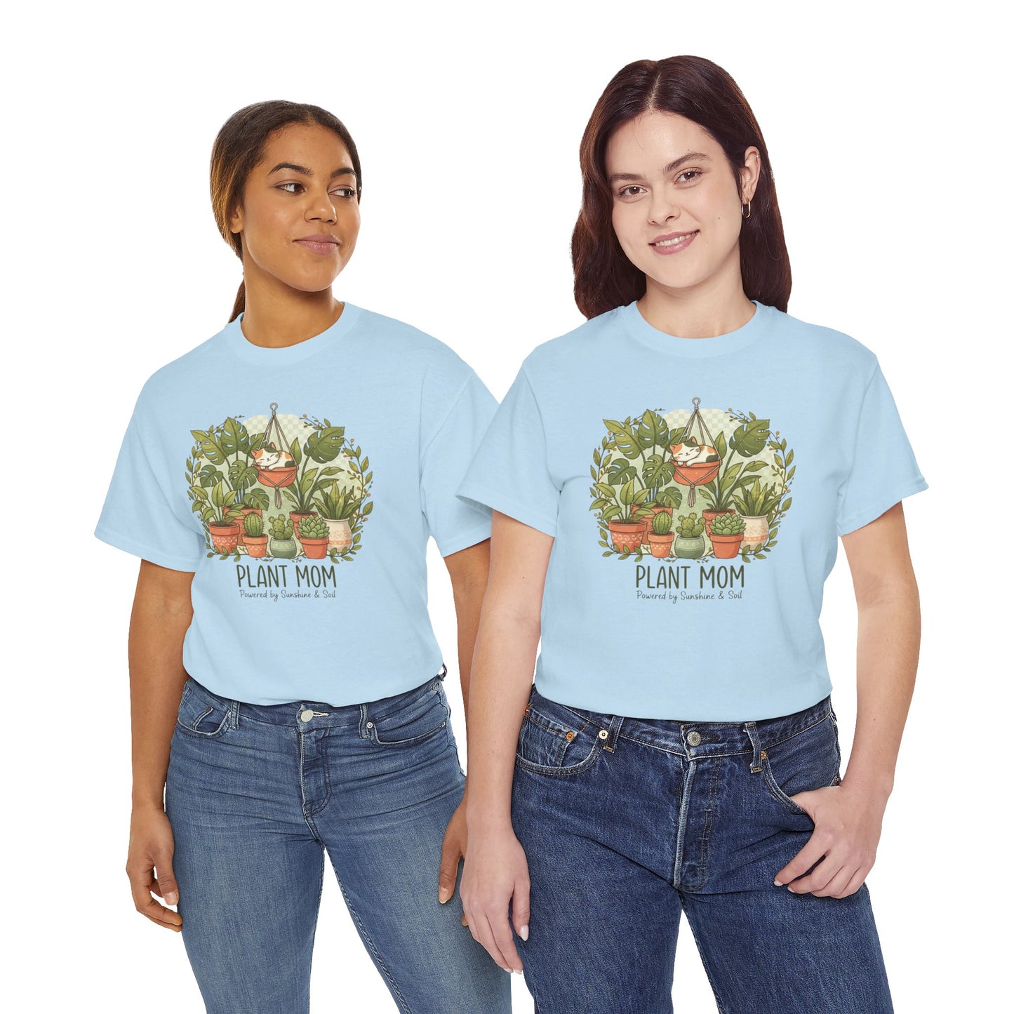 Plant Mom T-Shirt | Potted Plants Illustration, Houseplant Lover Tee