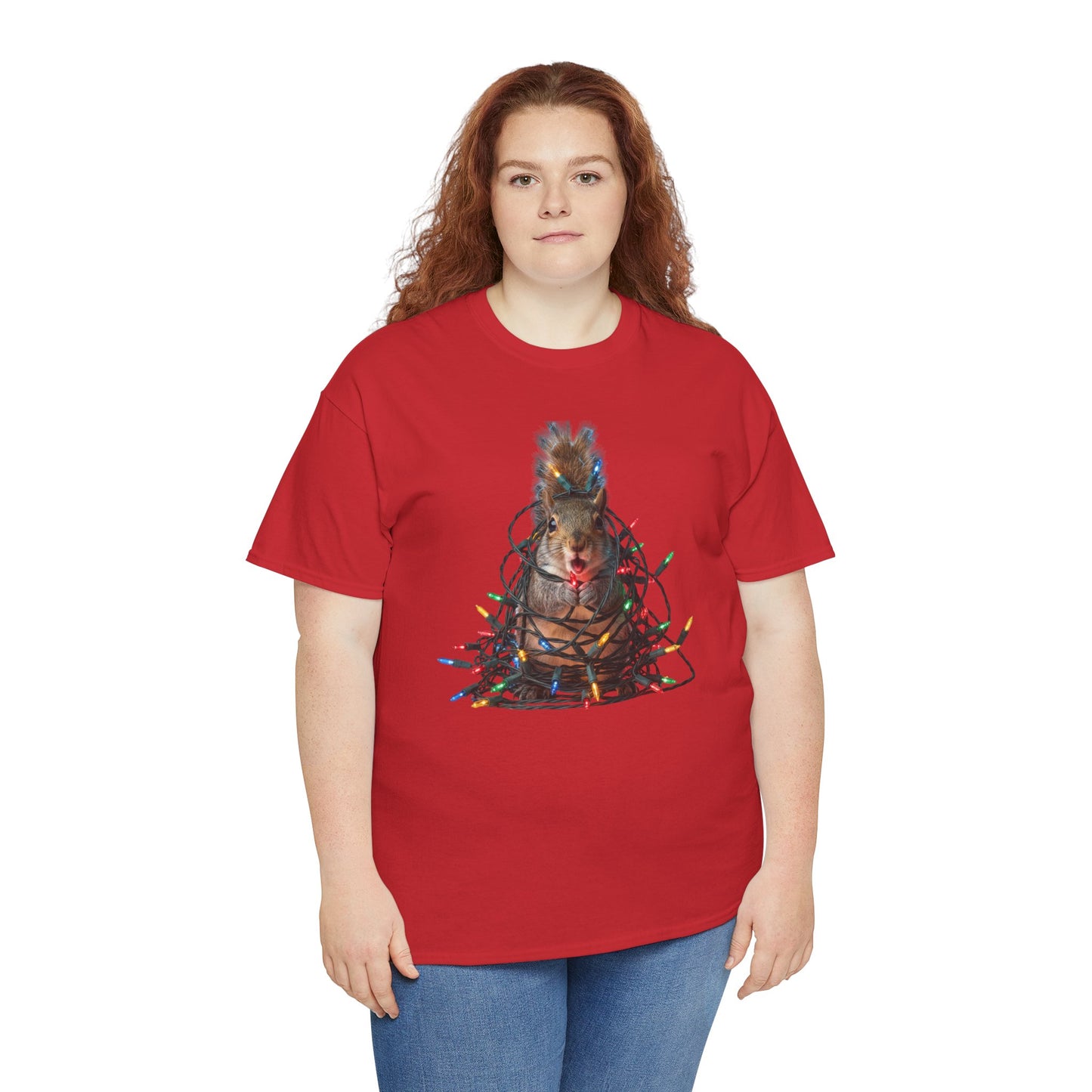 Christmas Squirrel Tee