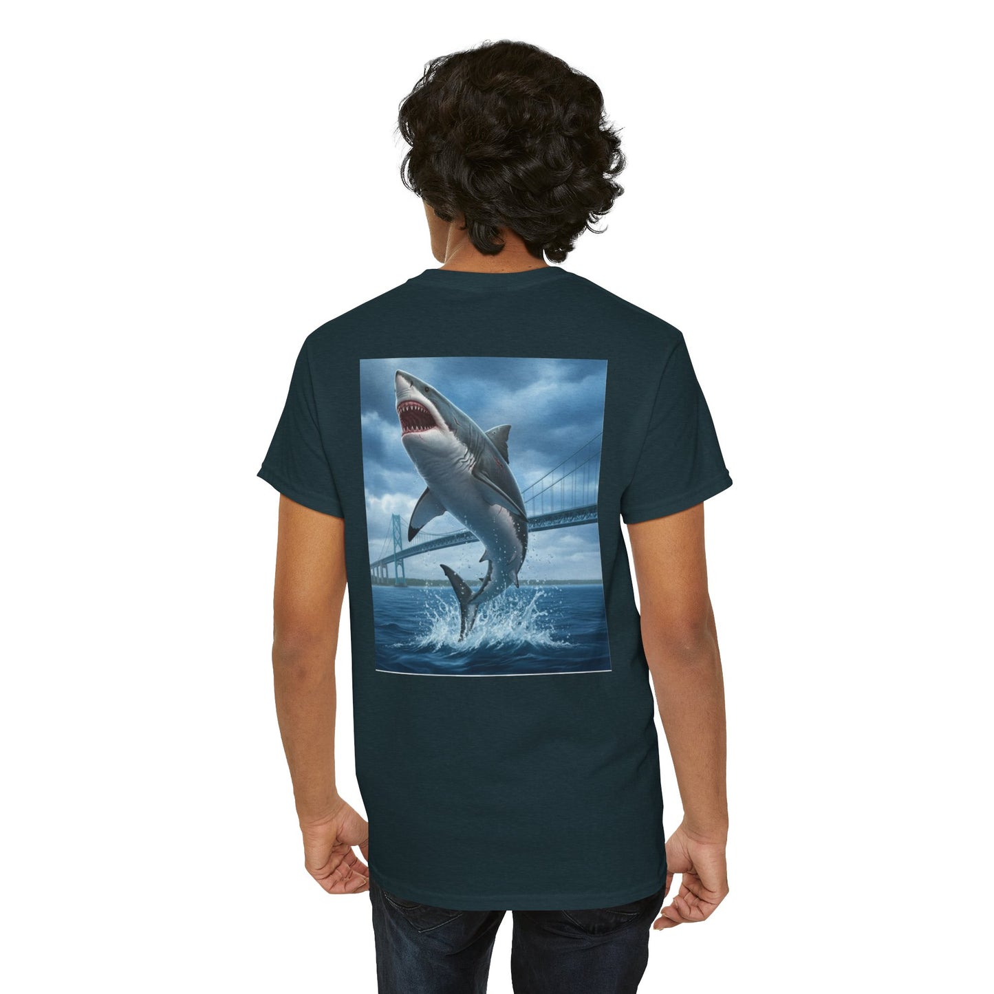 Shark Jumping T-Shirt - Unisex Tee