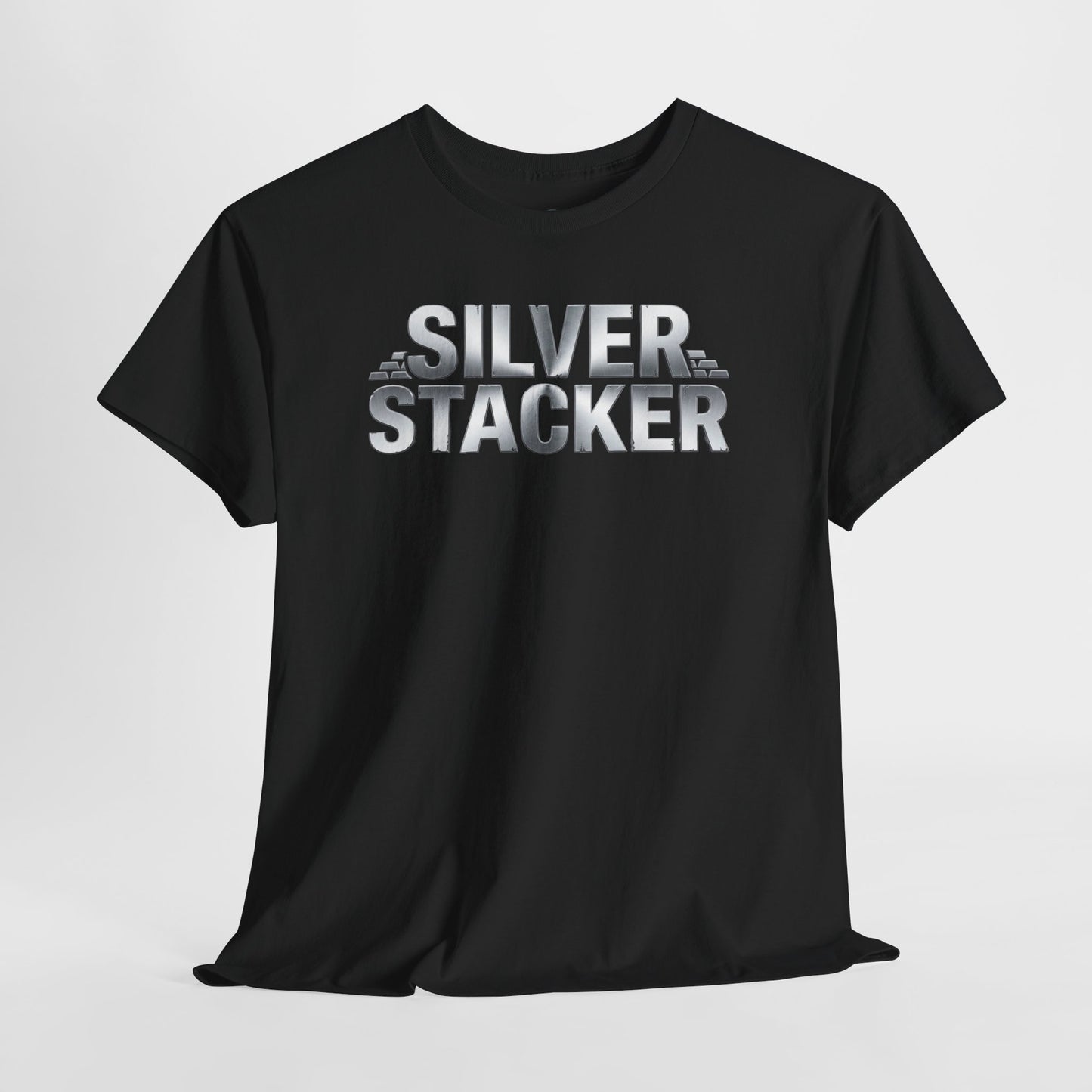 Silver Stacker Shirt -  Precious Metal Collector Gift -  Bullion Investor Tee - Silverbug Apparel - Numismatist Top