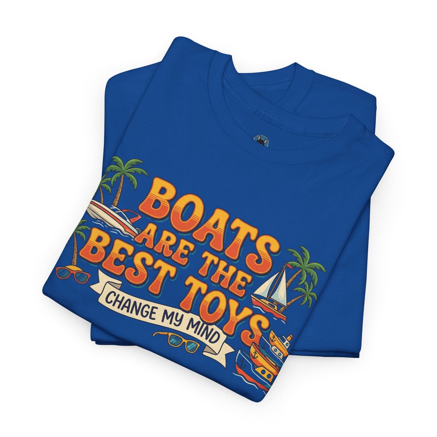 Boats Are The Best Toys Shirt - Funny Captain Gift - Summer Lake Life Tee - Nautical Boating Apparel - Vacation Top Nautical