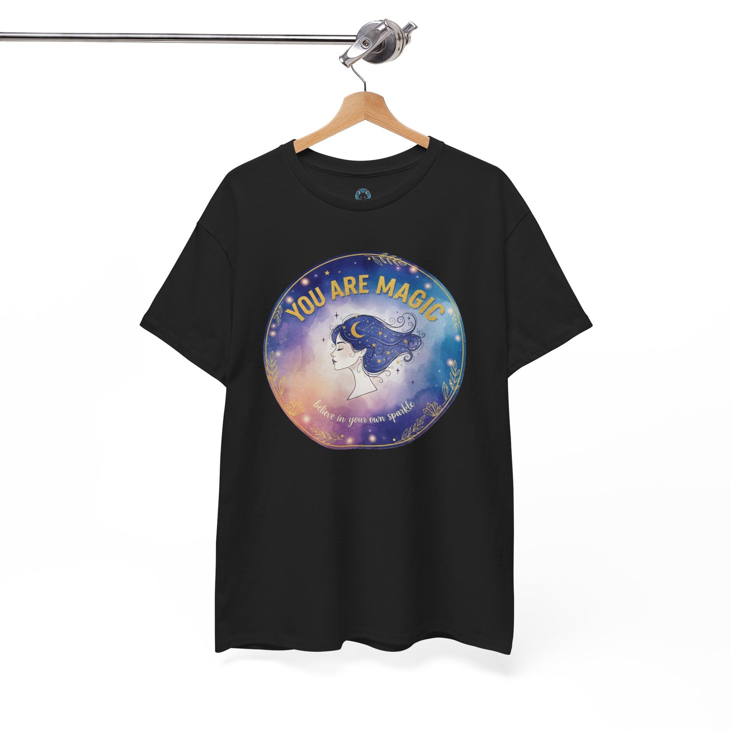 You Are Magic Astronaut Girl T-Shirt | Space Galaxy Moon Graphic Tee
