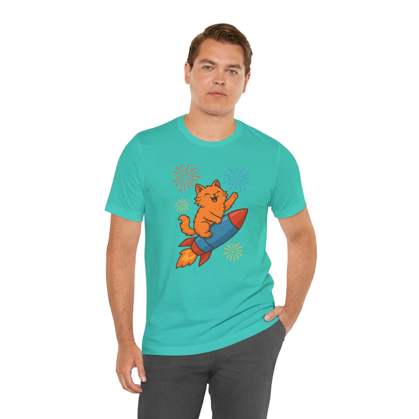 Cat Rocket T-shirt