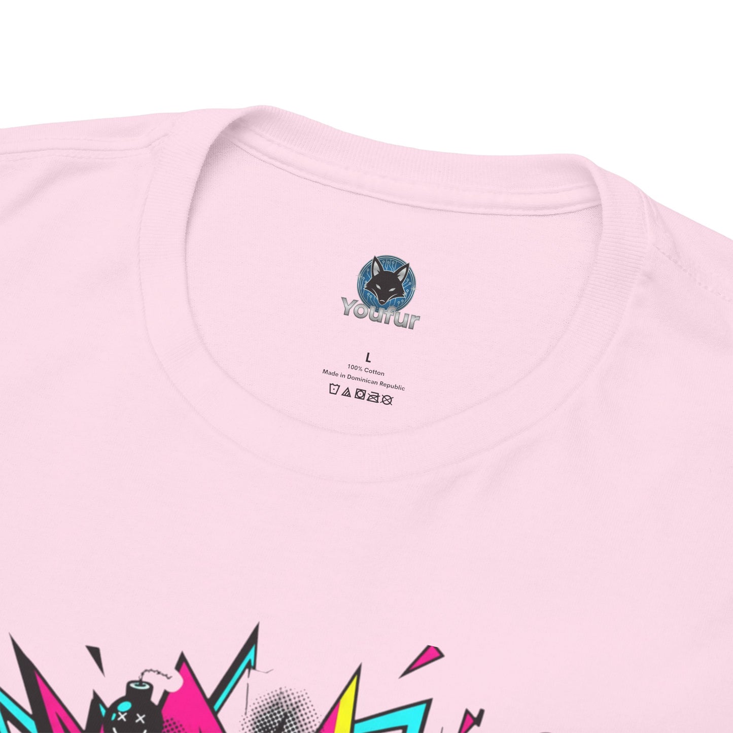 Zero F*cks Given Graphic  | Retro Pop Art Statement Shirt