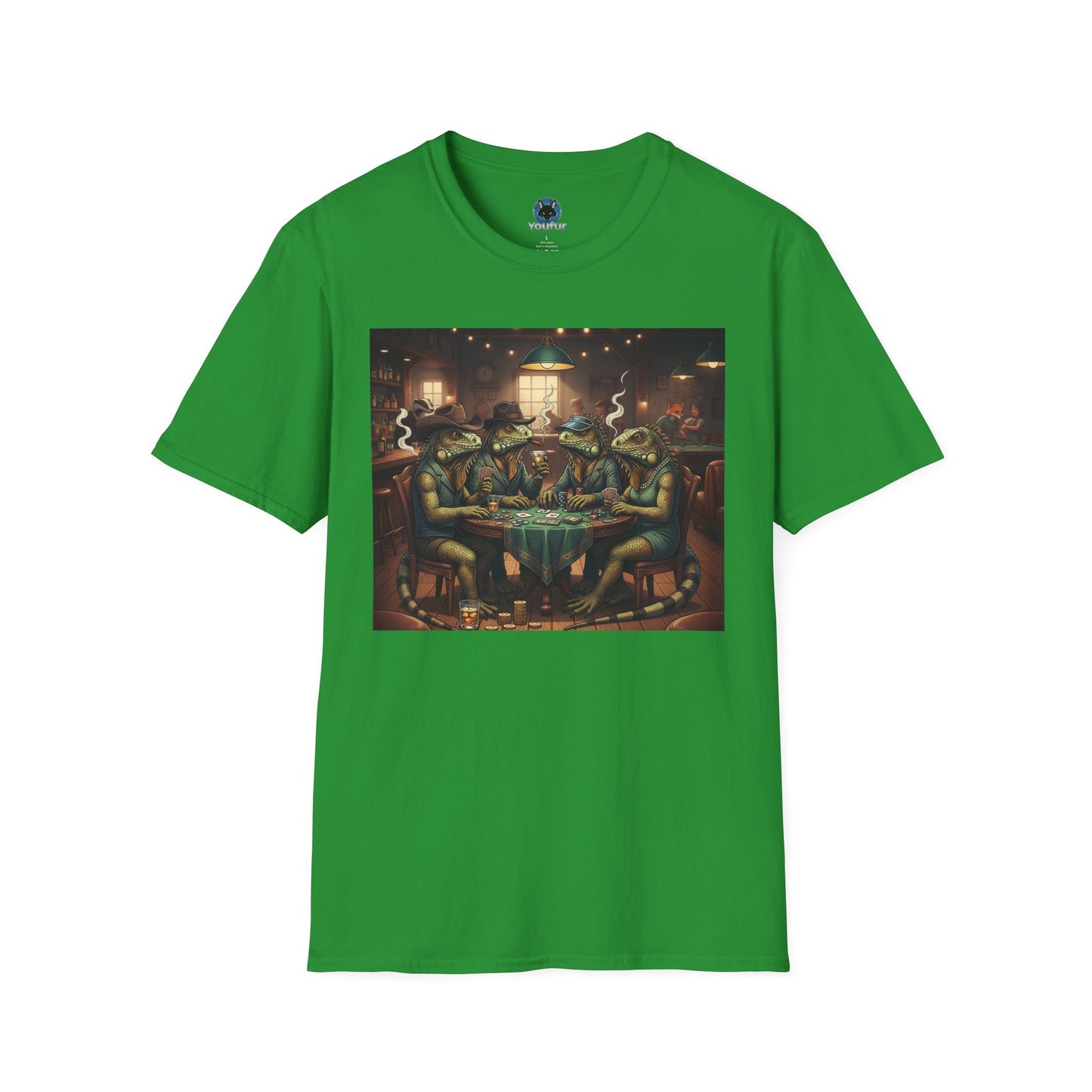 Lizards Playing Cards T-Shirt