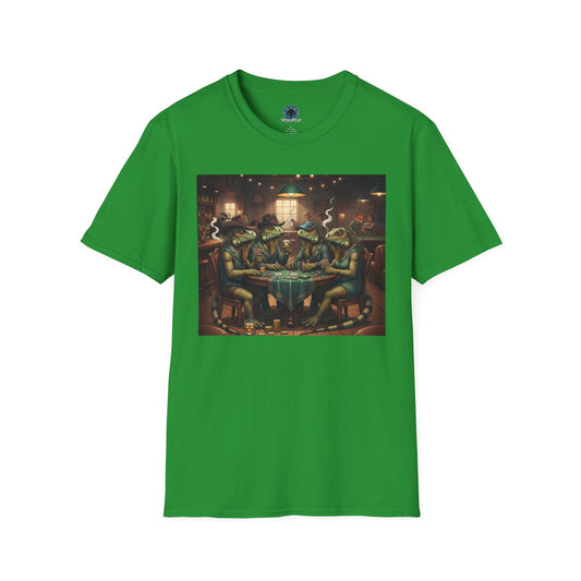Lizards Playing Cards T-Shirt