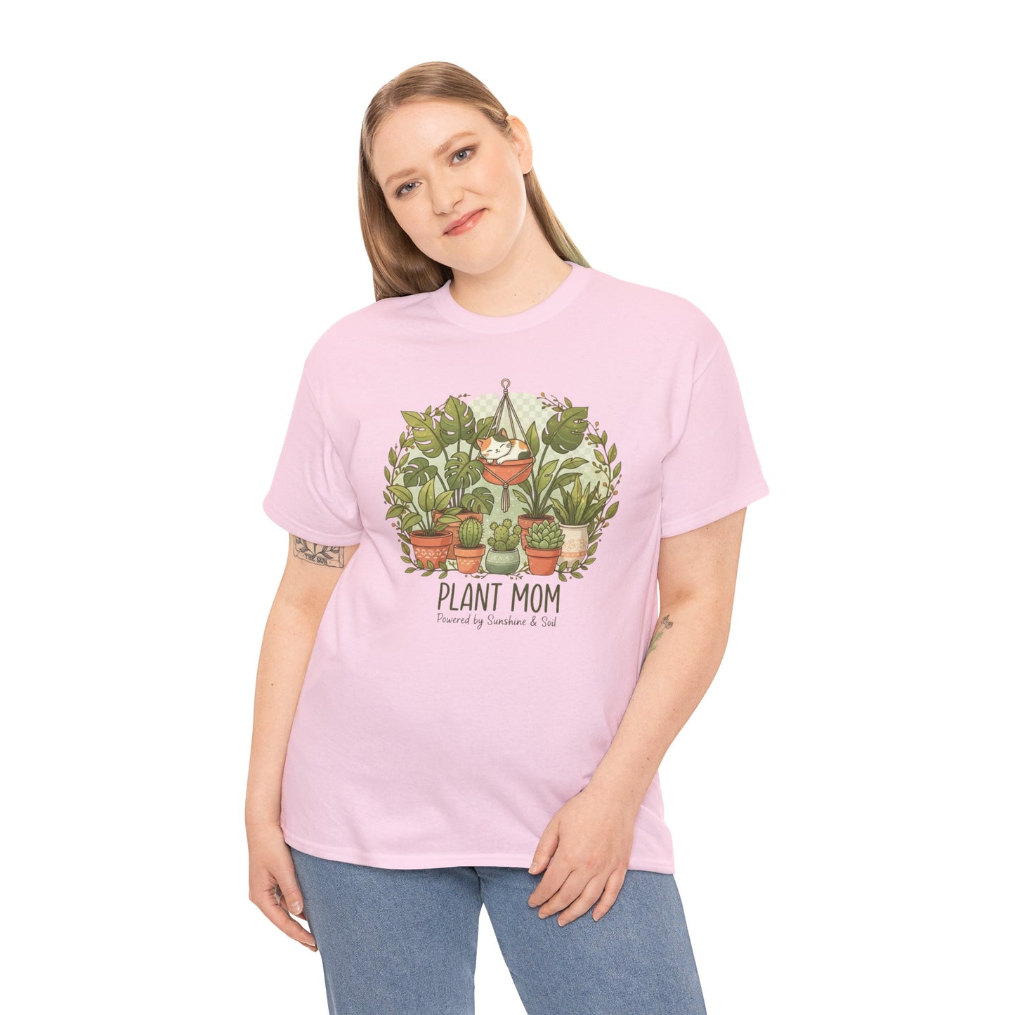 Plant Mom T-Shirt | Potted Plants Illustration, Houseplant Lover Tee