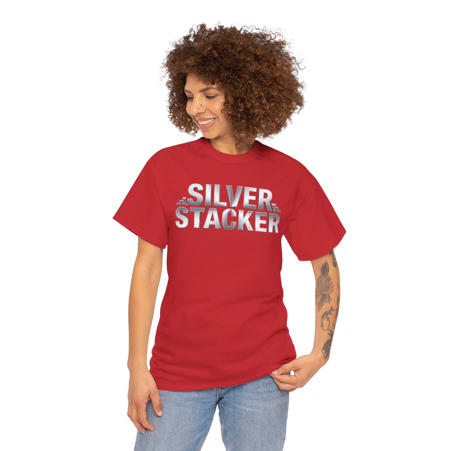 Silver Stacker Shirt -  Precious Metal Collector Gift -  Bullion Investor Tee - Silverbug Apparel - Numismatist Top