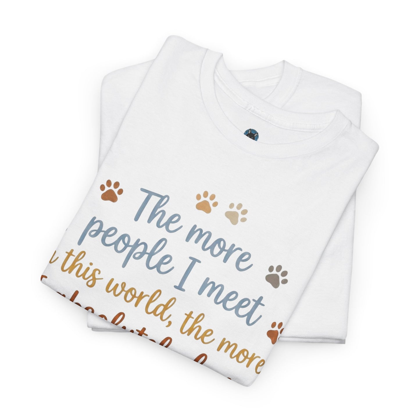 I Absolutely Love My Cats T-Shirt - Cat Paw Print Tee-Funny Cat Lover Shirt- Anti Social Cat Lady Tee Cute -Kitten Owner Apparel