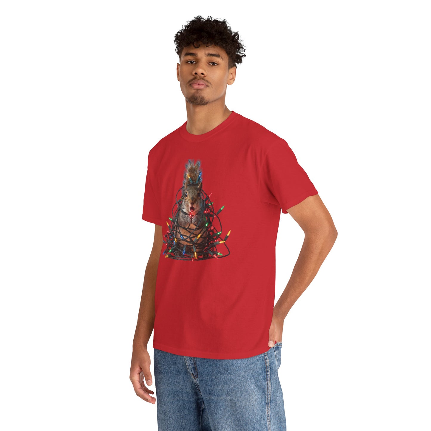 Christmas Squirrel Tee