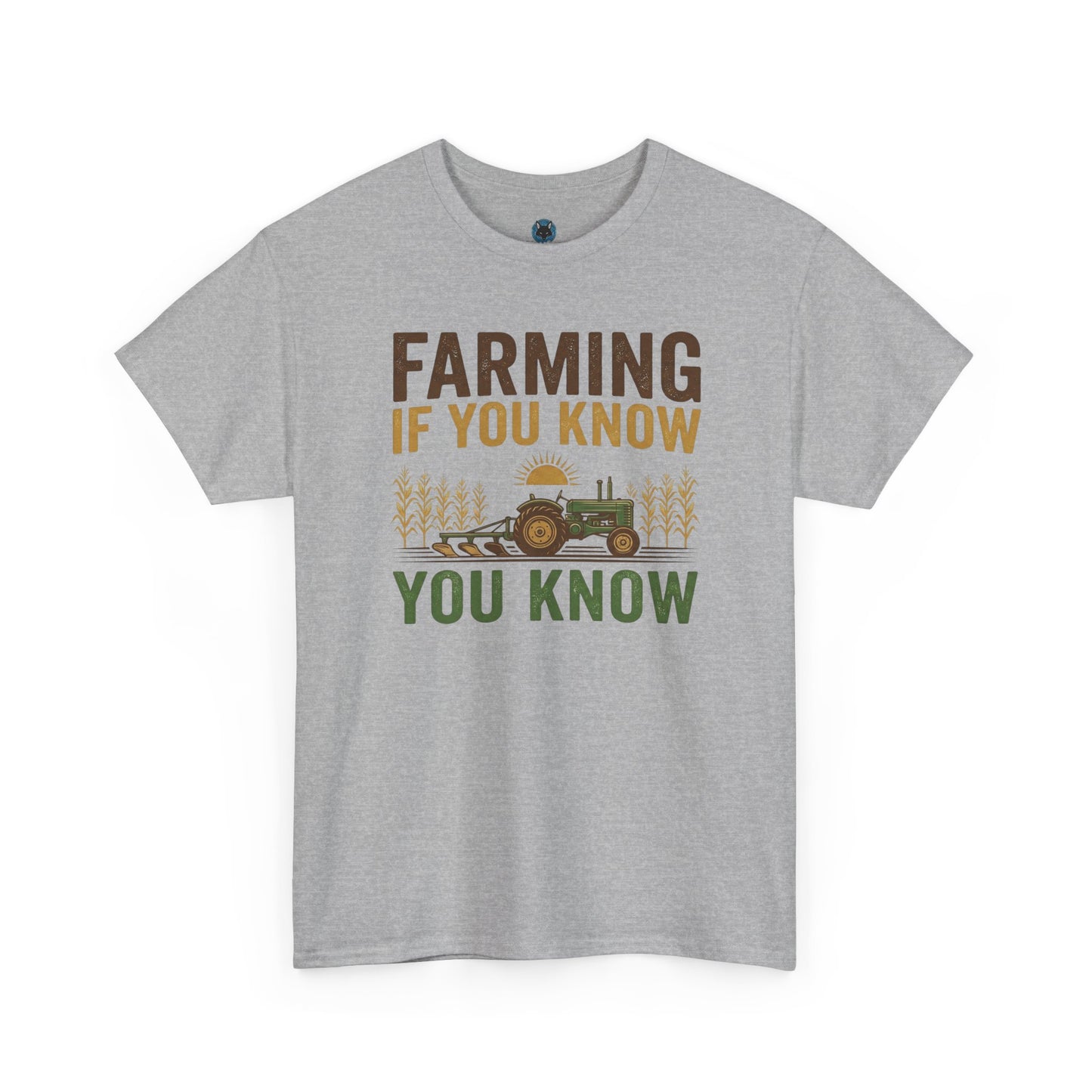 Farming If You Know you Know | Vintage Tractor Shirt | Rustic Farm Life | Agriculture Lovers Graphic Tee | Country Style Farmhouse Clothing