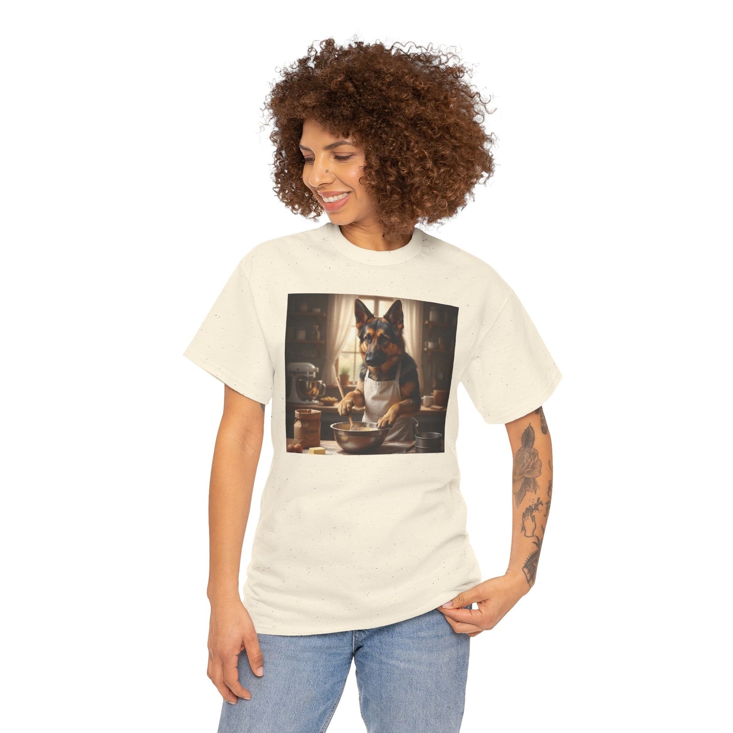 German Shepard Baking Unisex T-Shirt