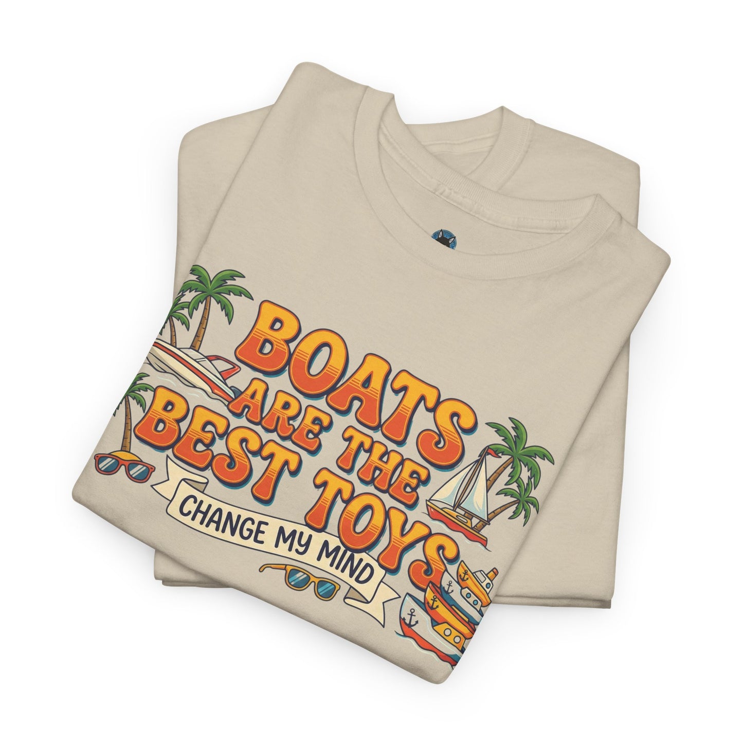 Boats Are The Best Toys Shirt - Funny Captain Gift - Summer Lake Life Tee - Nautical Boating Apparel - Vacation Top Nautical